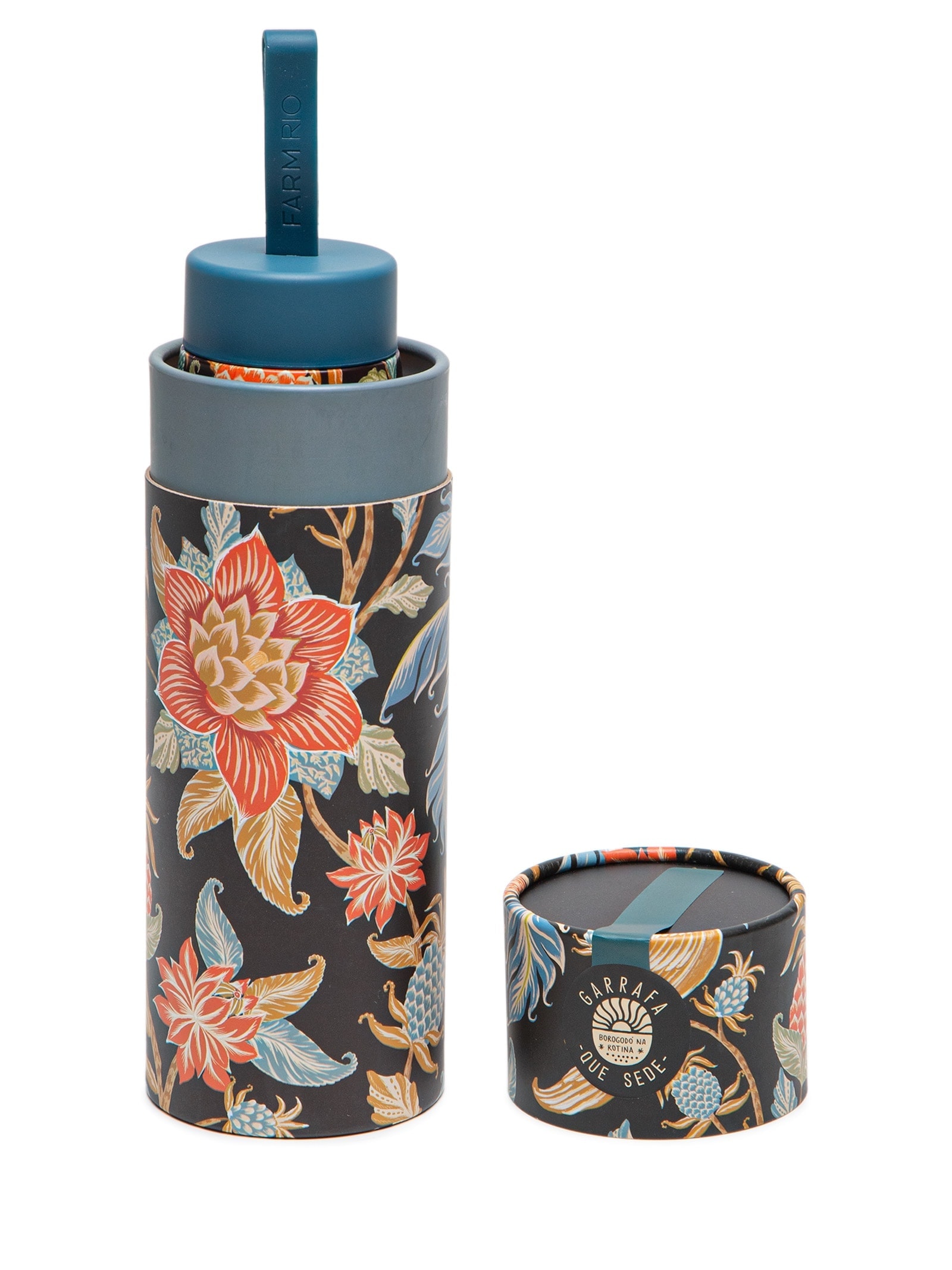 Garrafa Que Sede 500ml Amalfi Preto Farm Etc