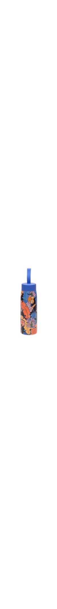 Garrafa Que Sede 500Ml Banana Flora - Azul