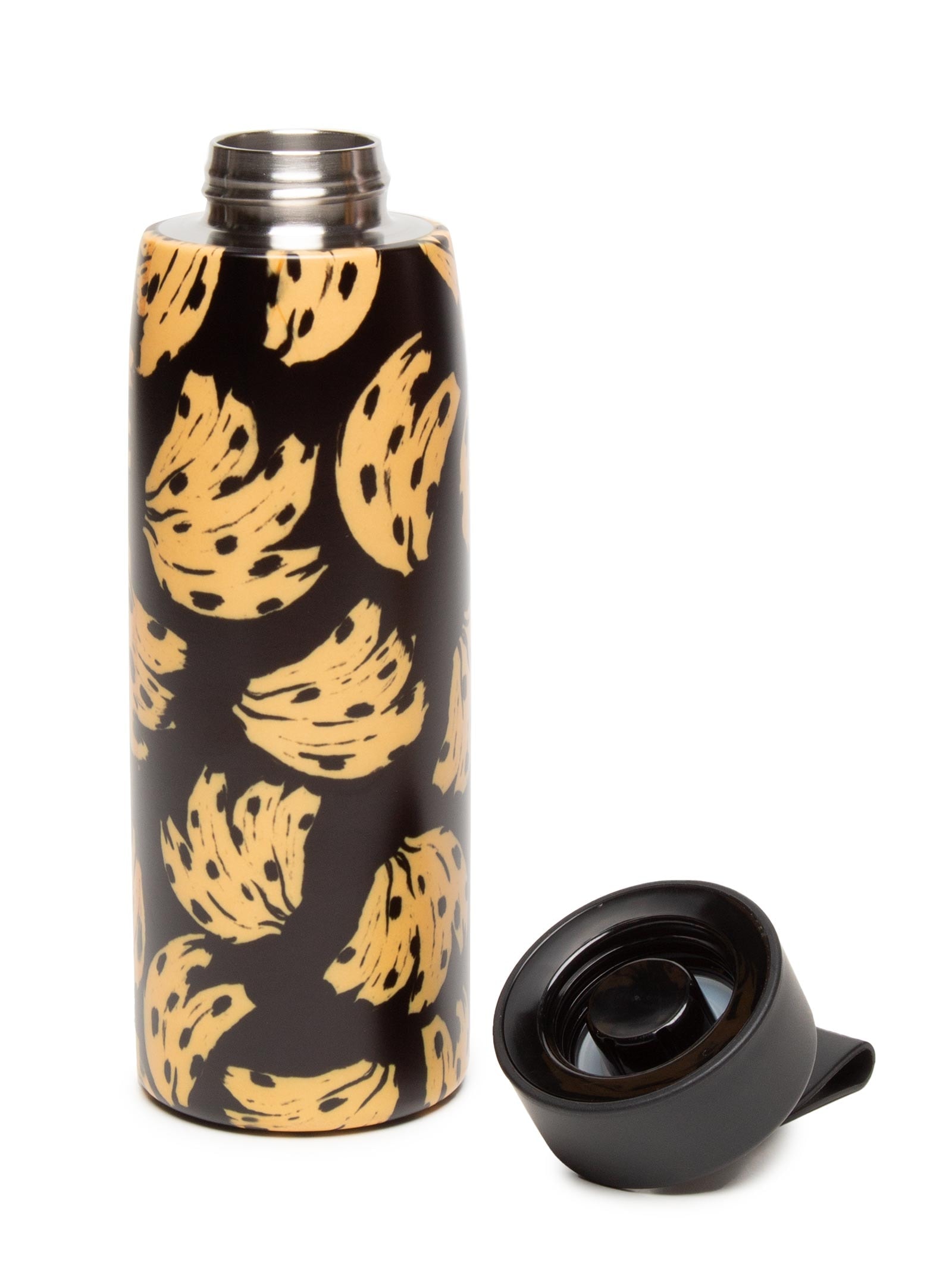 Garrafa Que Sede 500ML Bossa Banana Preto Farm Etc