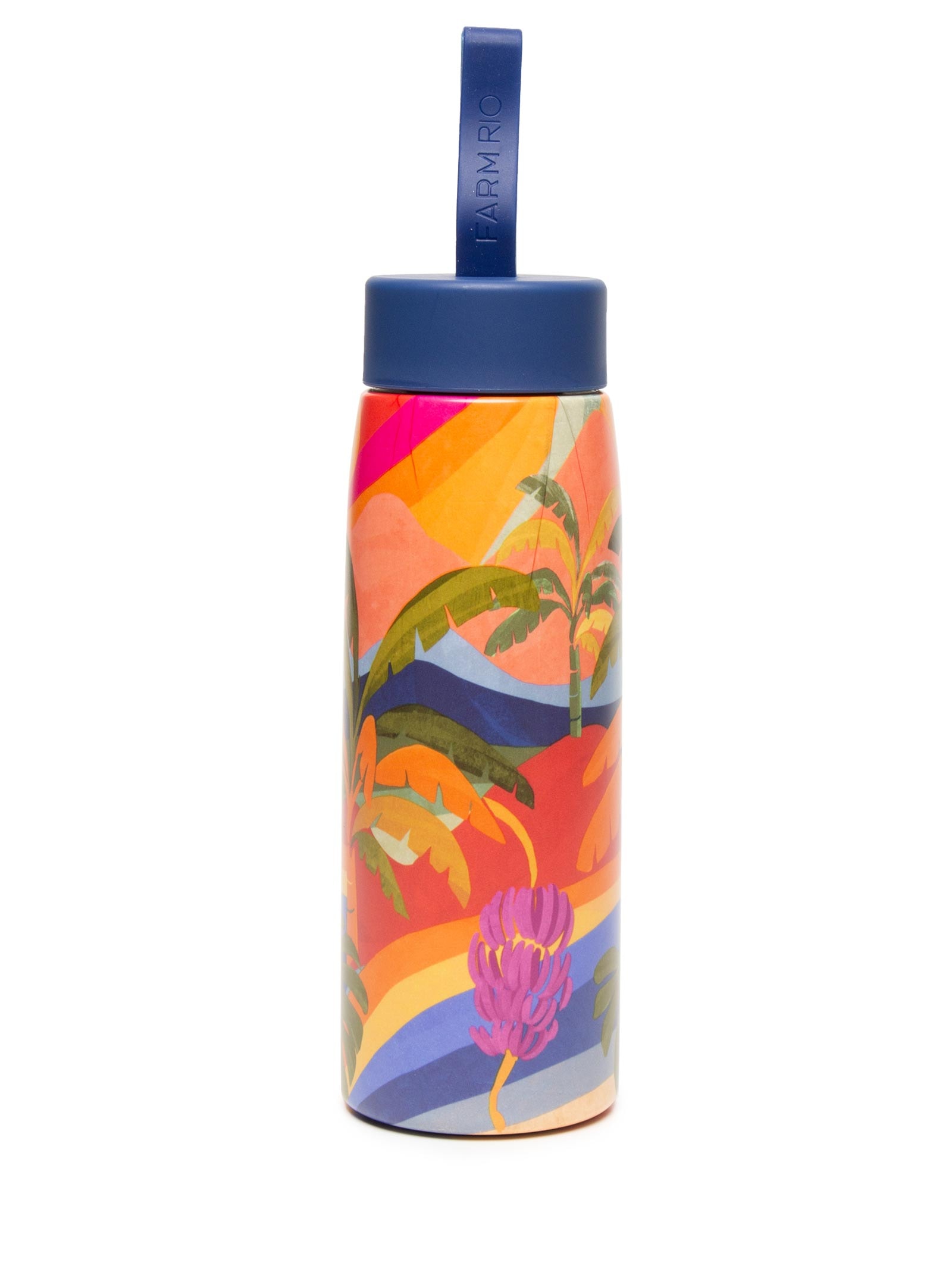Garrafa Que Sede 500ML Brasil De Cor Rosa Farm Etc