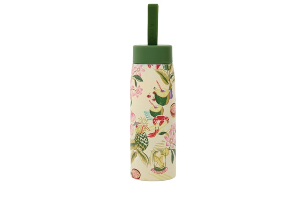 Garrafa Que Sede 500ML Comida De Praia - Branco