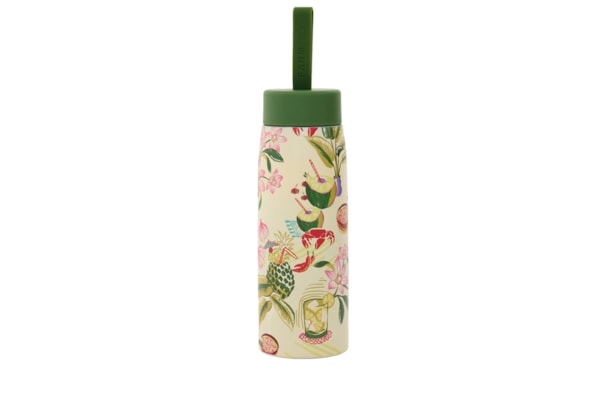 Garrafa Que Sede 500ML Comida De Praia - Branco