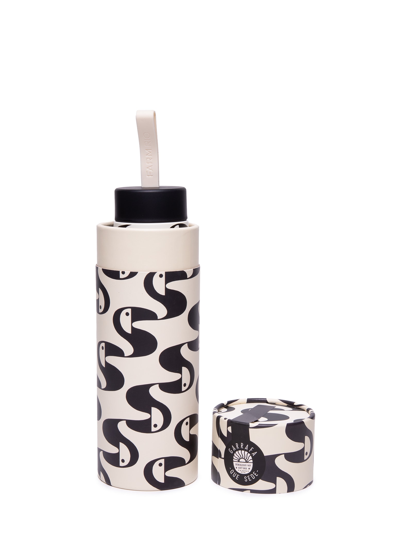 Garrafa Que Sede 500ML Copatucano Branco Farm Etc