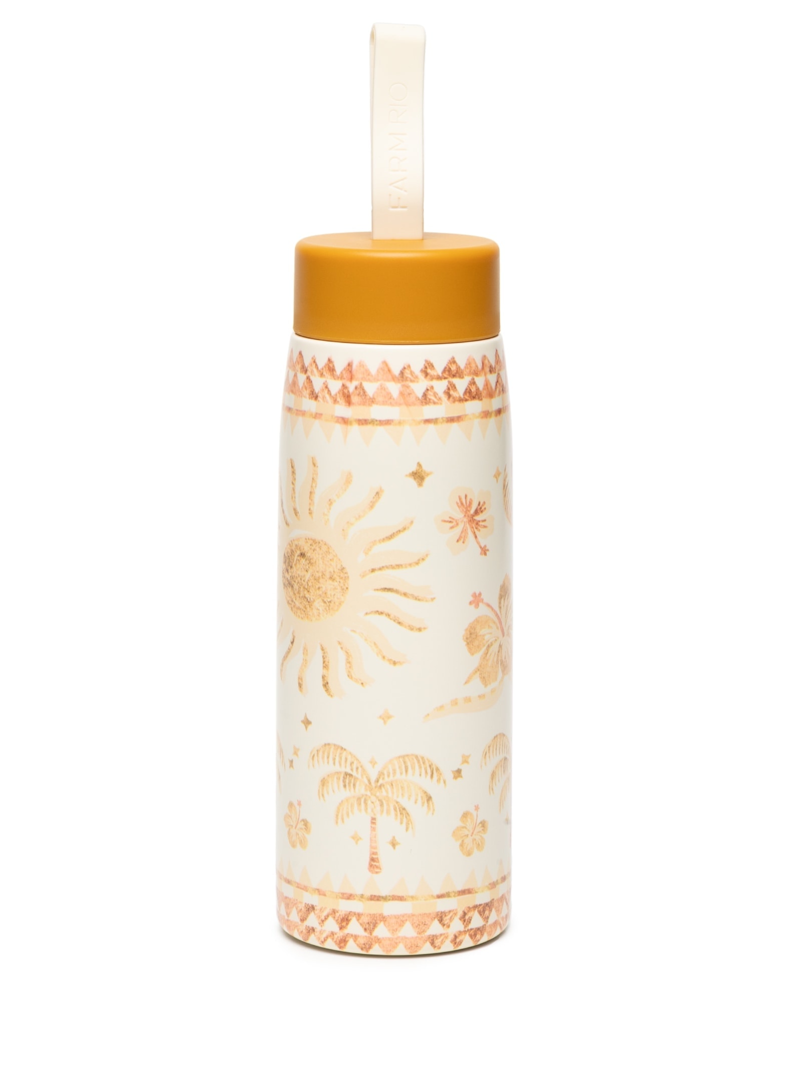 Garrafa Que Sede 500ML Coqueiral Branco Farm Etc