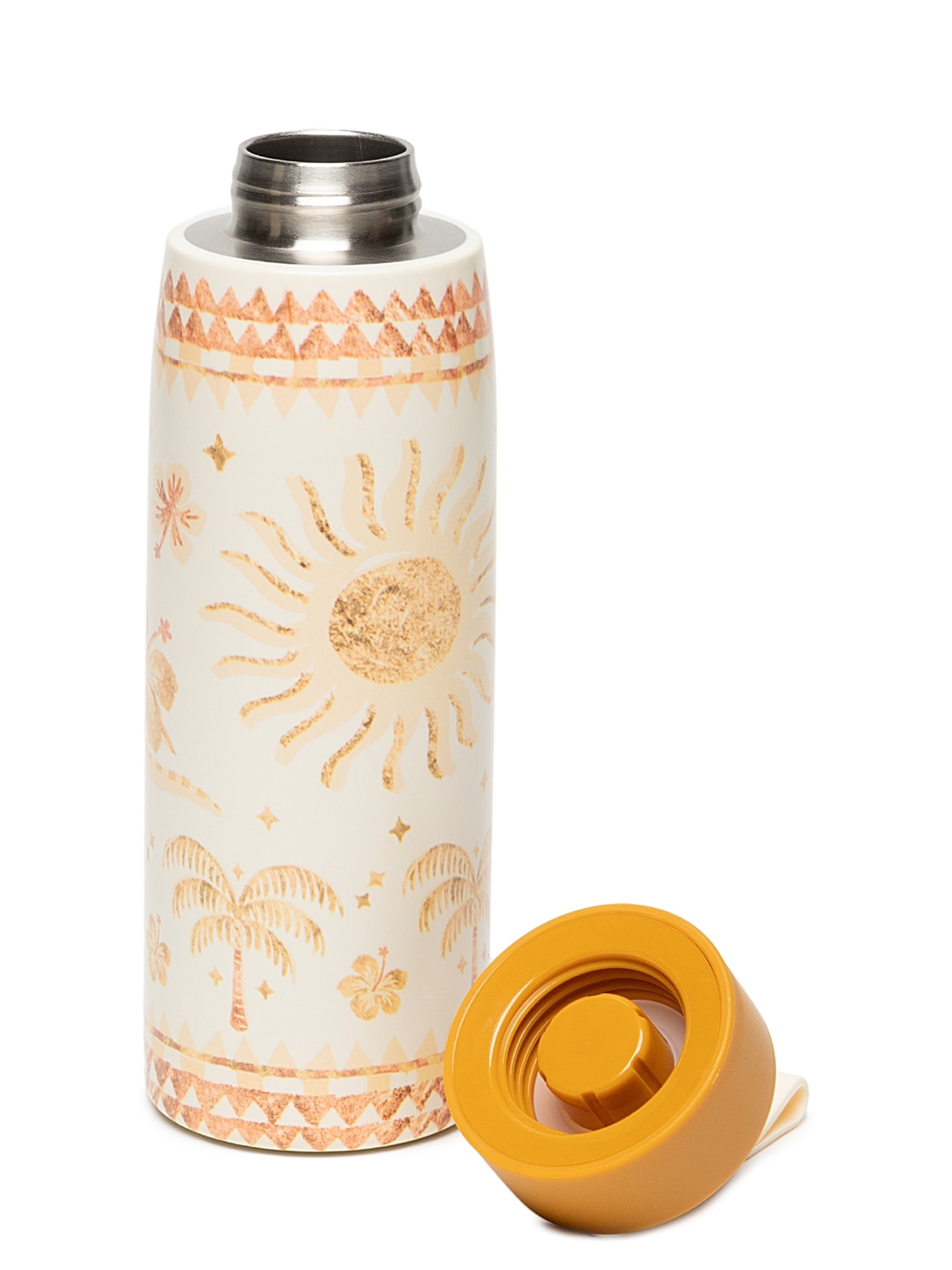 Garrafa Que Sede 500ML Coqueiral Branco Farm Etc