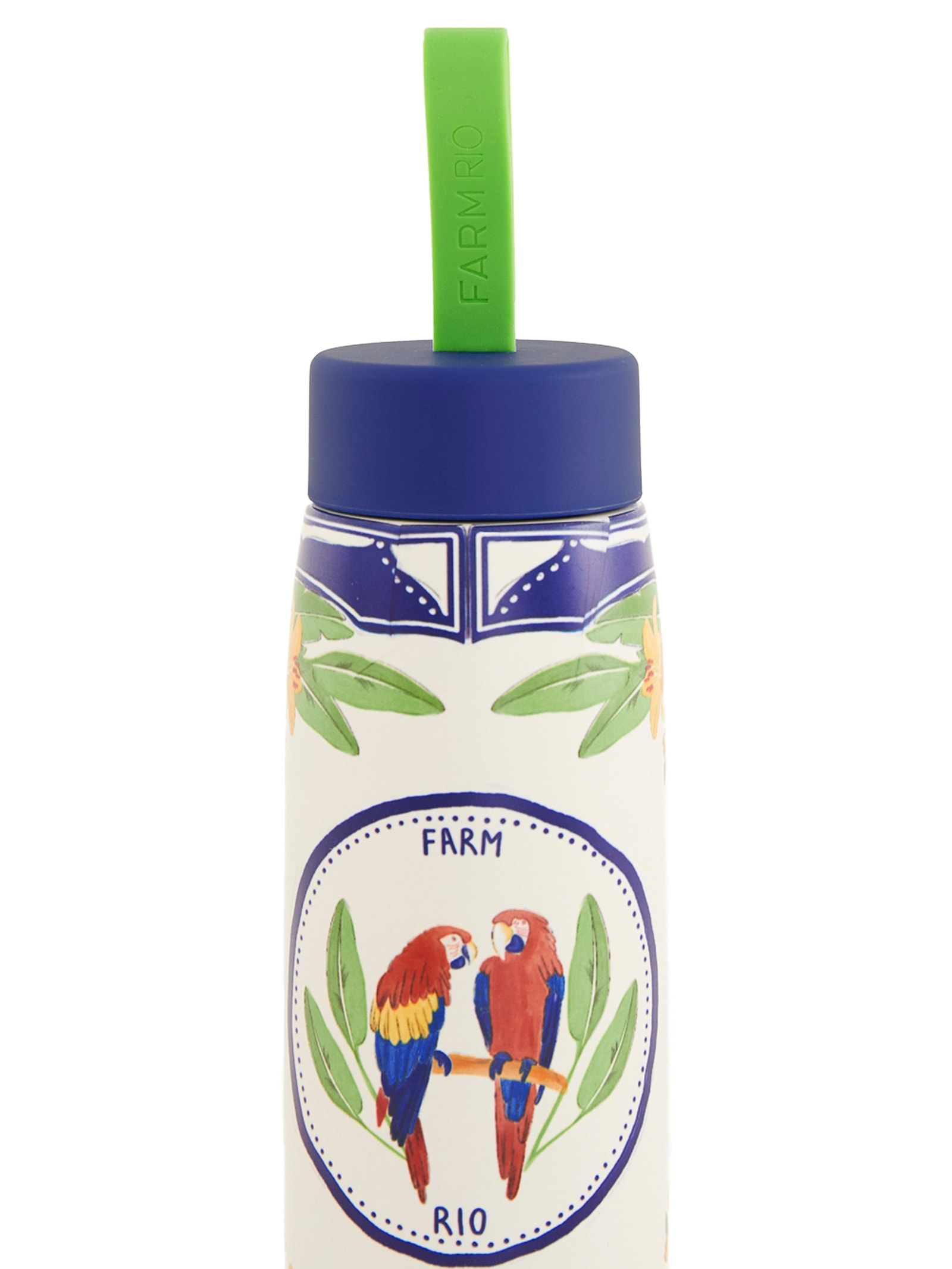 Garrafa Que Sede 500ML Destino Tropical Branco Farm Etc