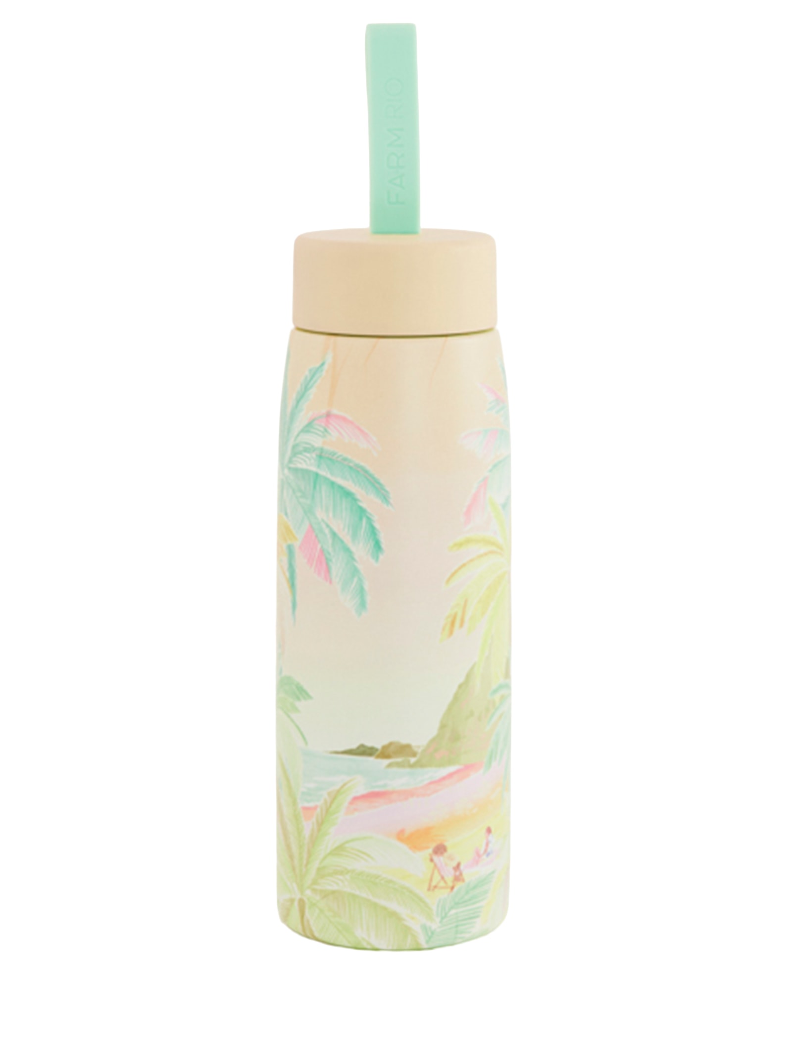 Garrafa Que Sede 500ML Fim De Tarde Amarelo Farm Etc