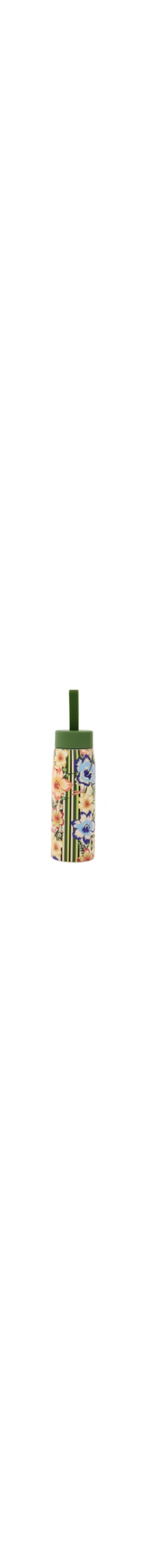 Garrafa Que Sede 500ML Floral Tropical - Verde