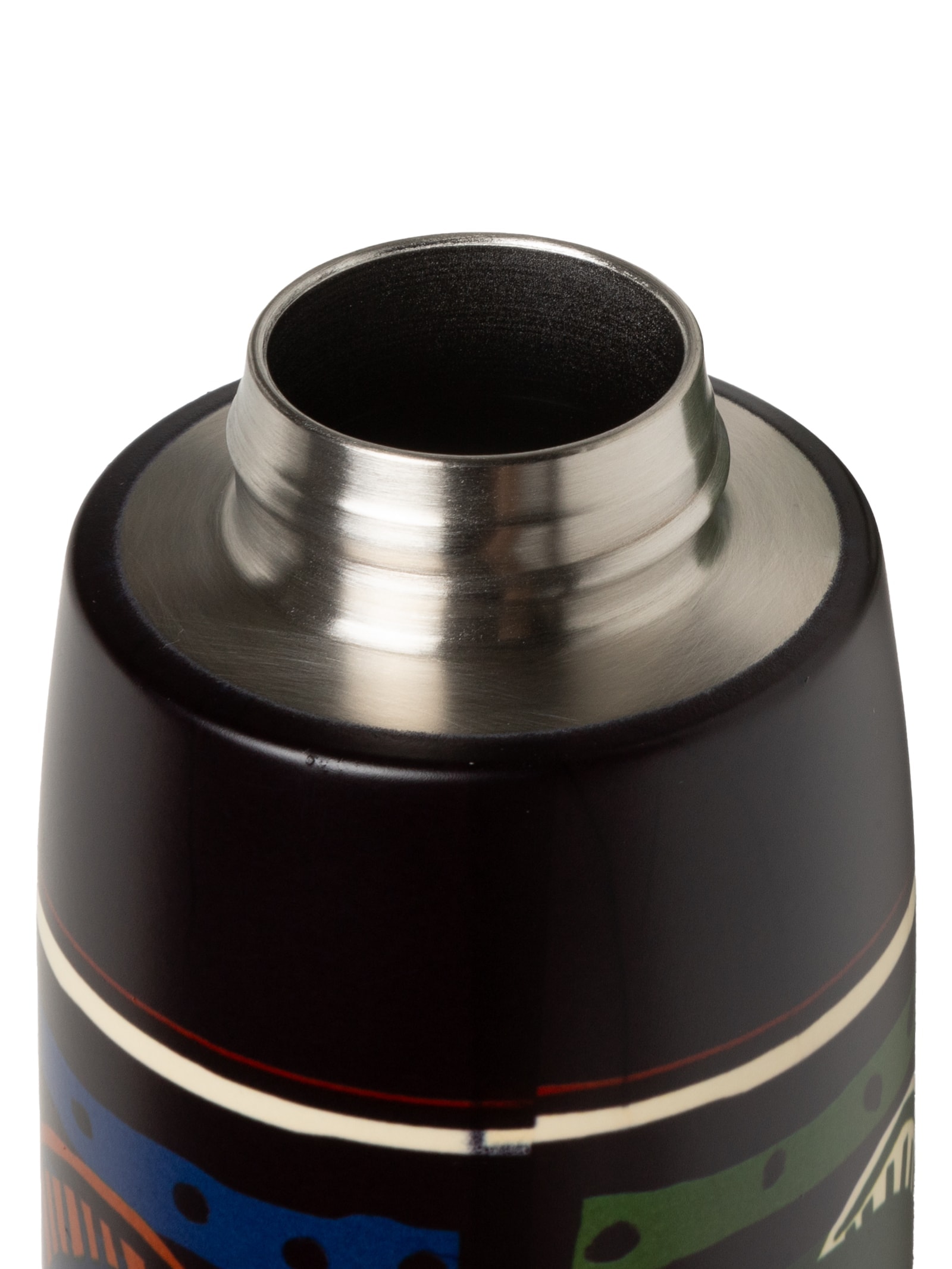 Garrafa Que Sede 500ML Gráfico Tropi Preto Farm Etc