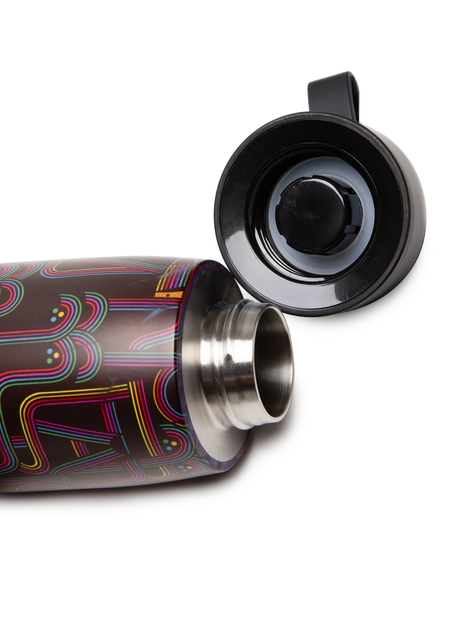 Garrafa Que Sede 500ML Logotuca Preto Farm Etc