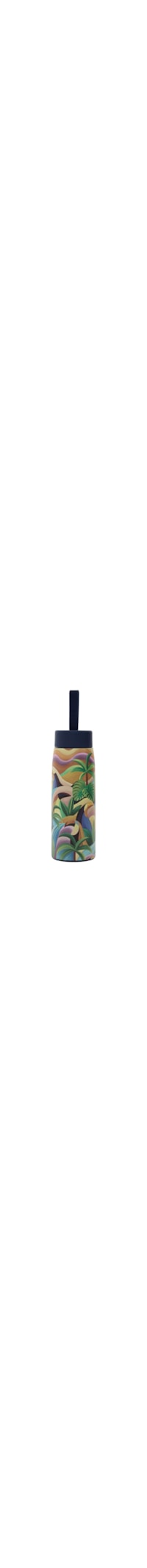 Garrafa Que Sede 500ML Montanha - Azul