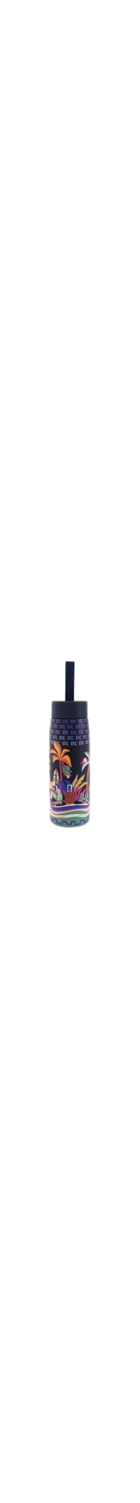 Garrafa Que Sede 500ML Mundo Az - Azul