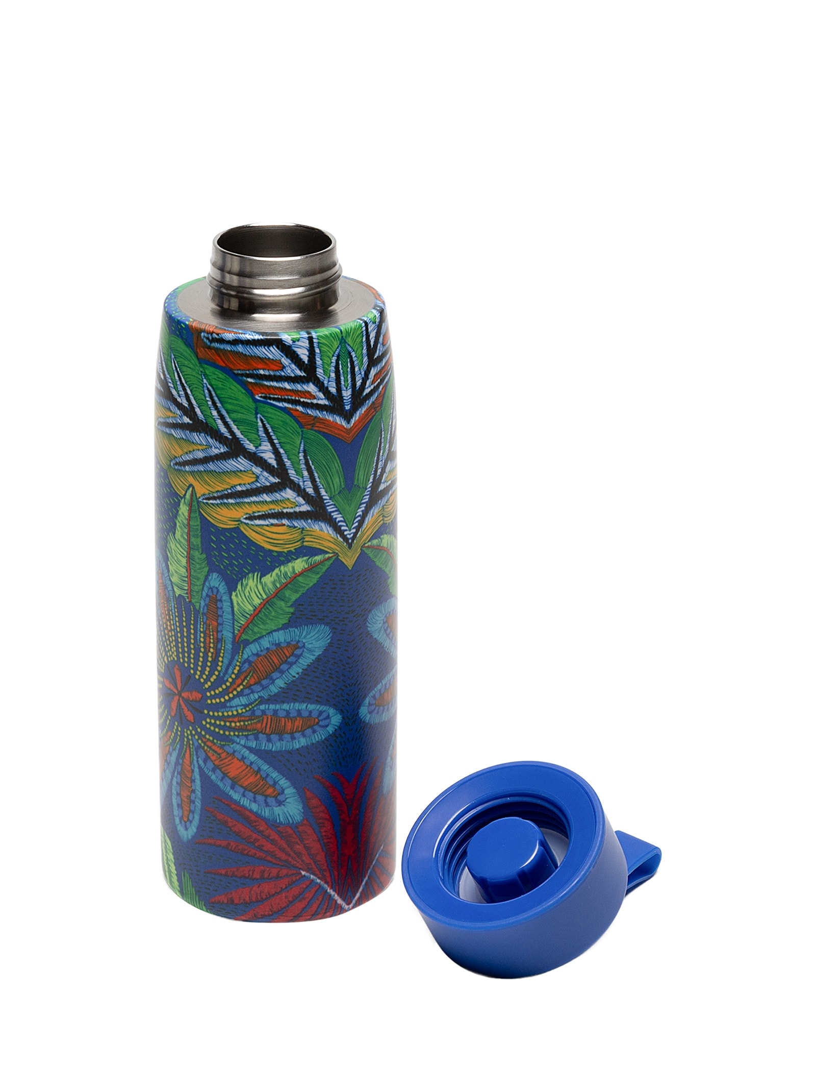 Garrafa Que Sede 500ML Tapete De Tucano Azul Farm Etc