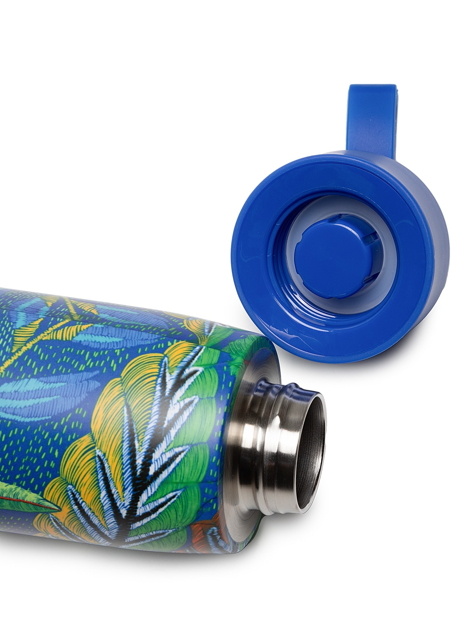 Garrafa Que Sede 500ML Tapete De Tucano Azul Farm Etc