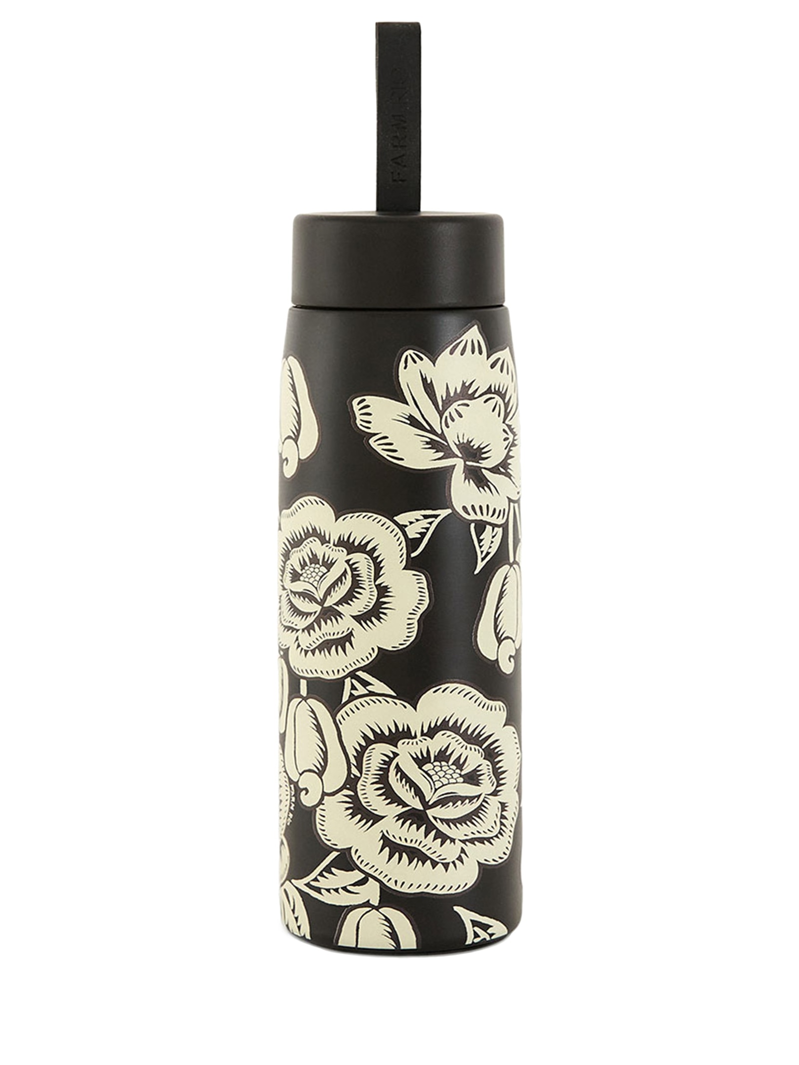 Garrafa Que Sede 750ML Floral Caju Preto Farm Etc