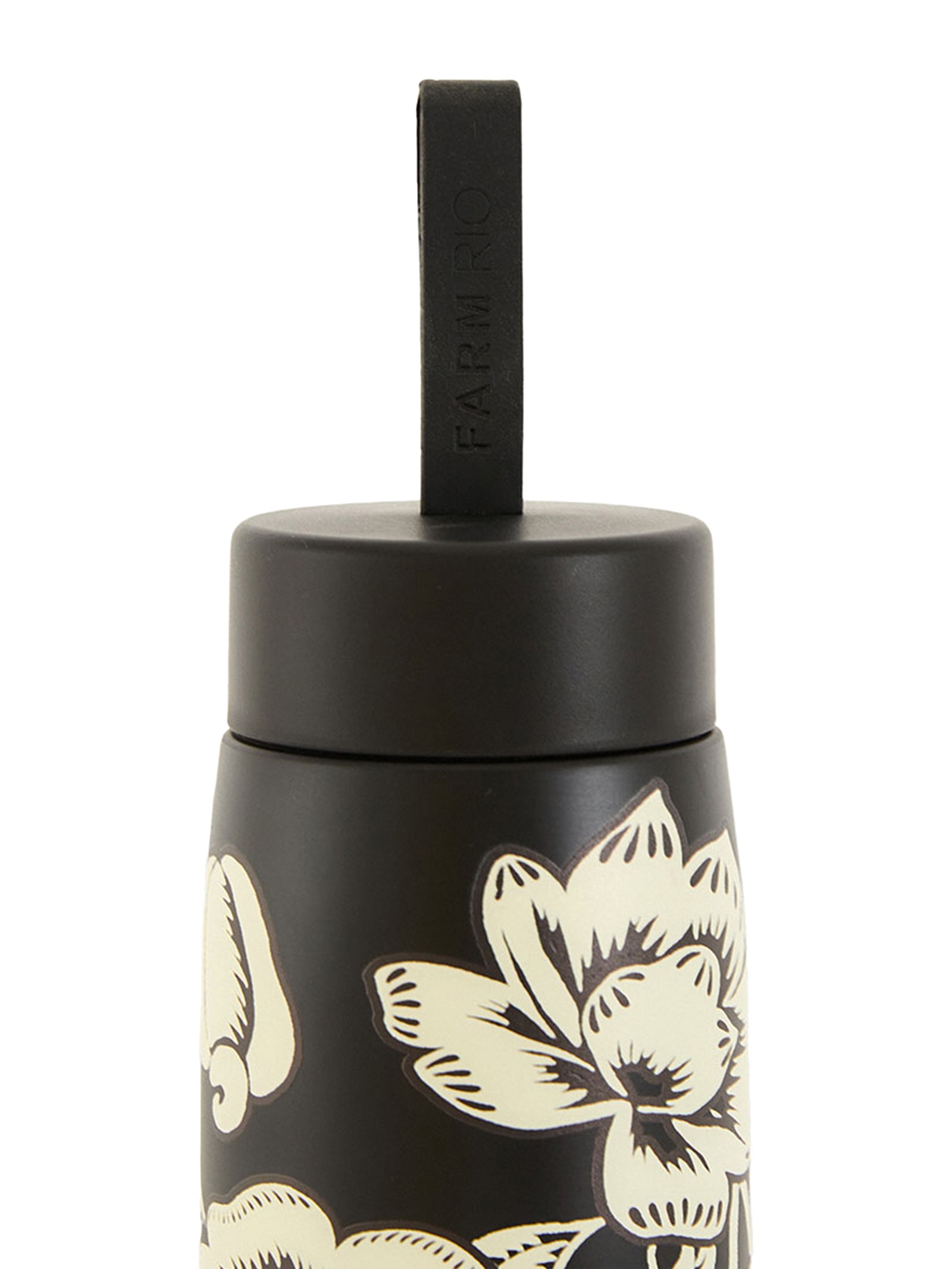 Garrafa Que Sede 750ML Floral Caju Preto Farm Etc