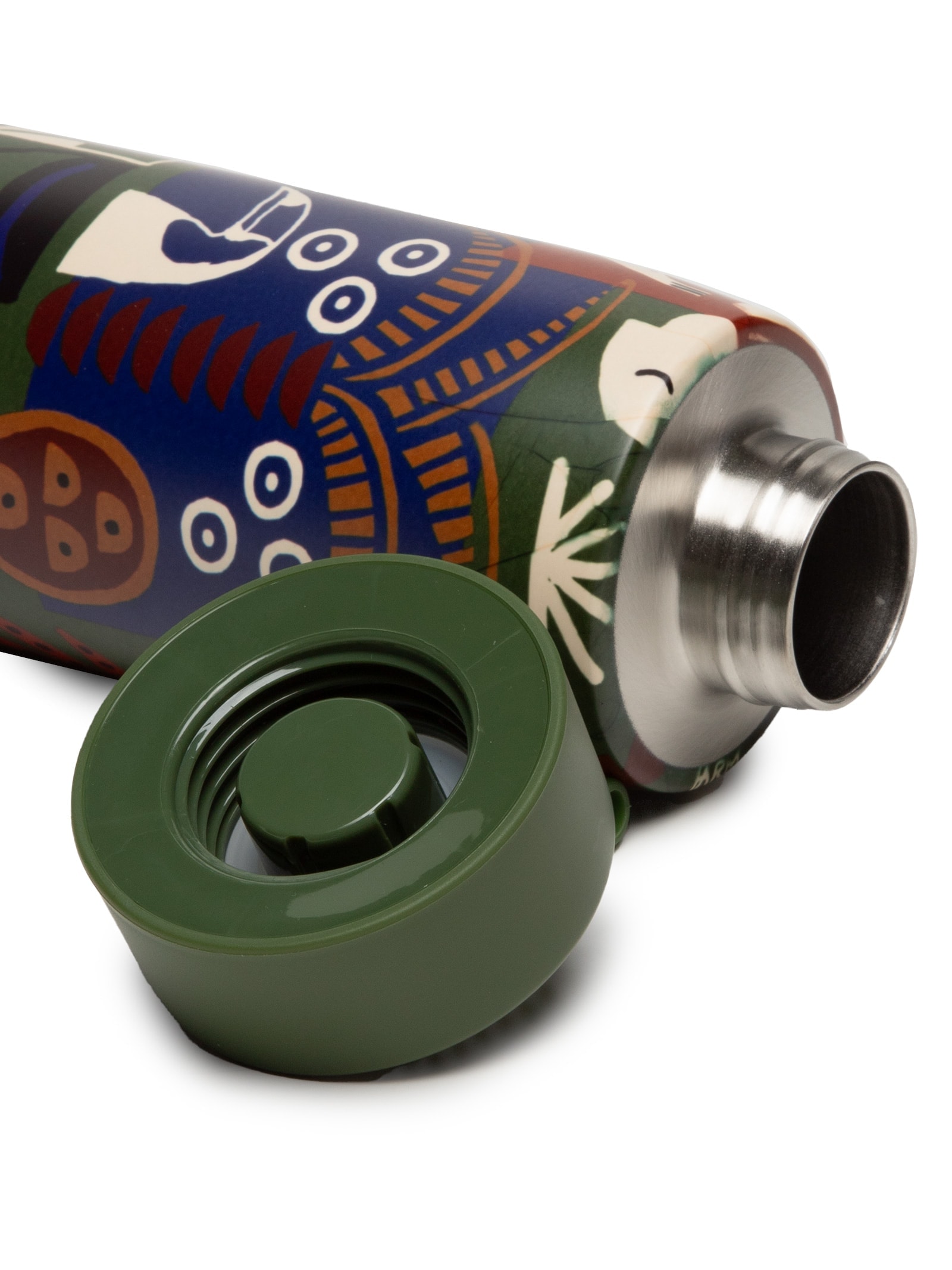 Garrafa Que Sede 750ML Gráfico Tropi Verde Farm Etc