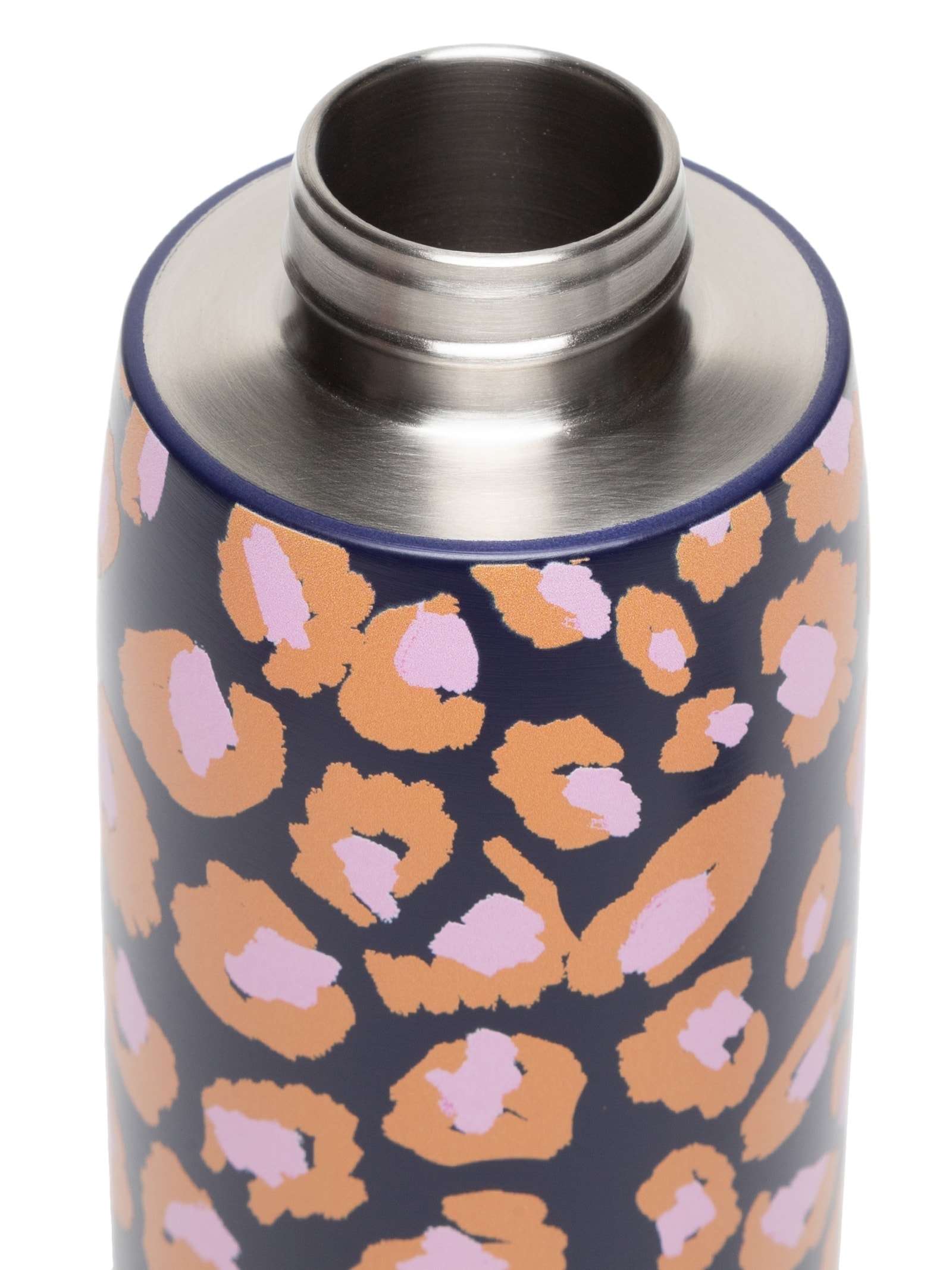 Garrafa Que Sede 750ml Leopard Pop Azul Farm Etc