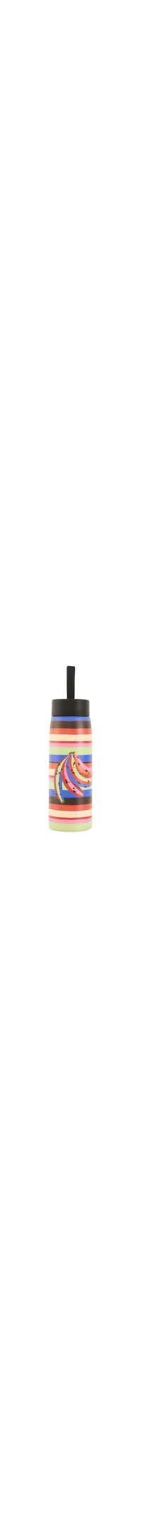 Garrafa Que Sede 750ML Listras Jardim - Preto