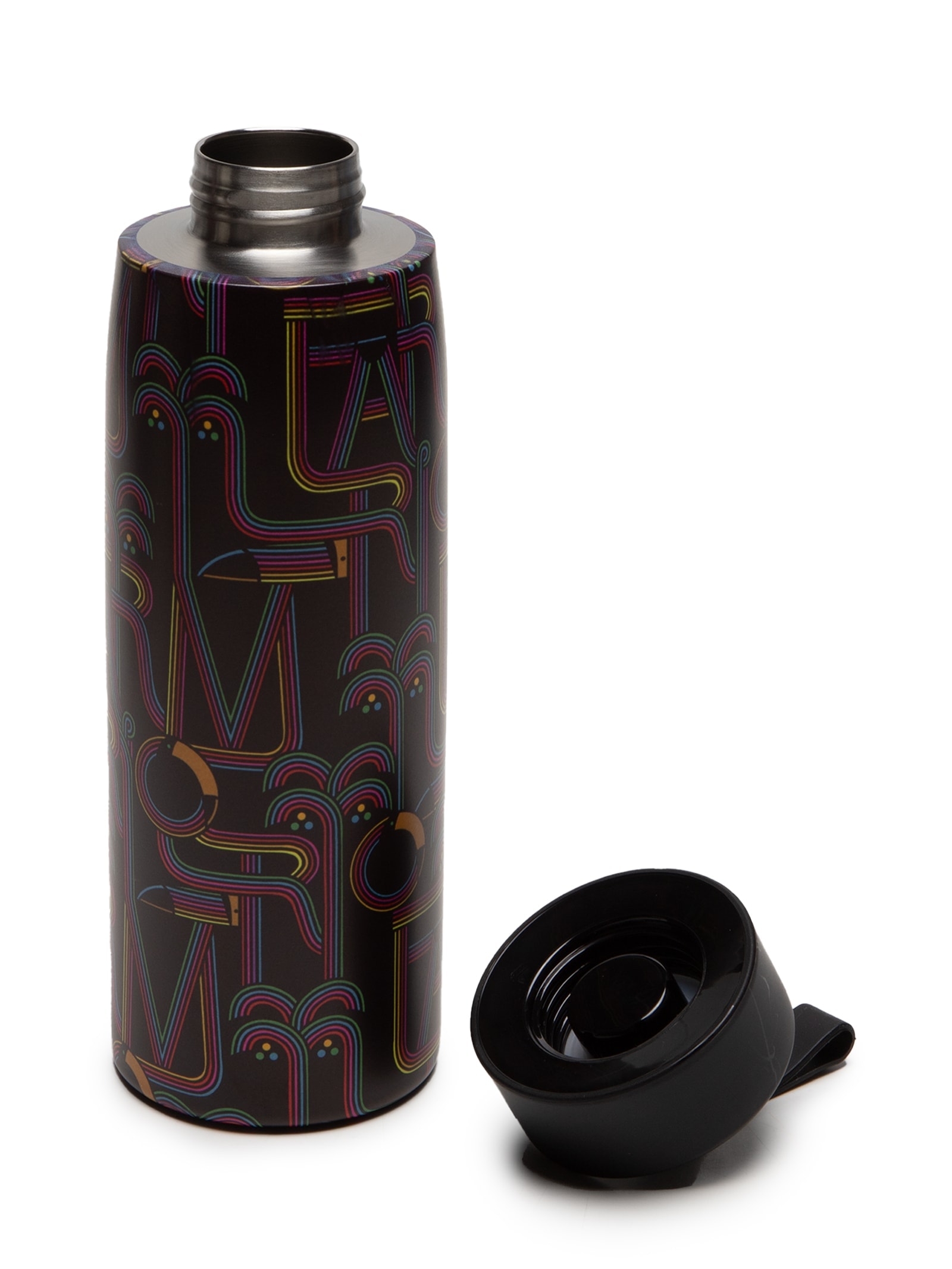 Garrafa Que Sede 750ML Logotuca Preto Farm Etc