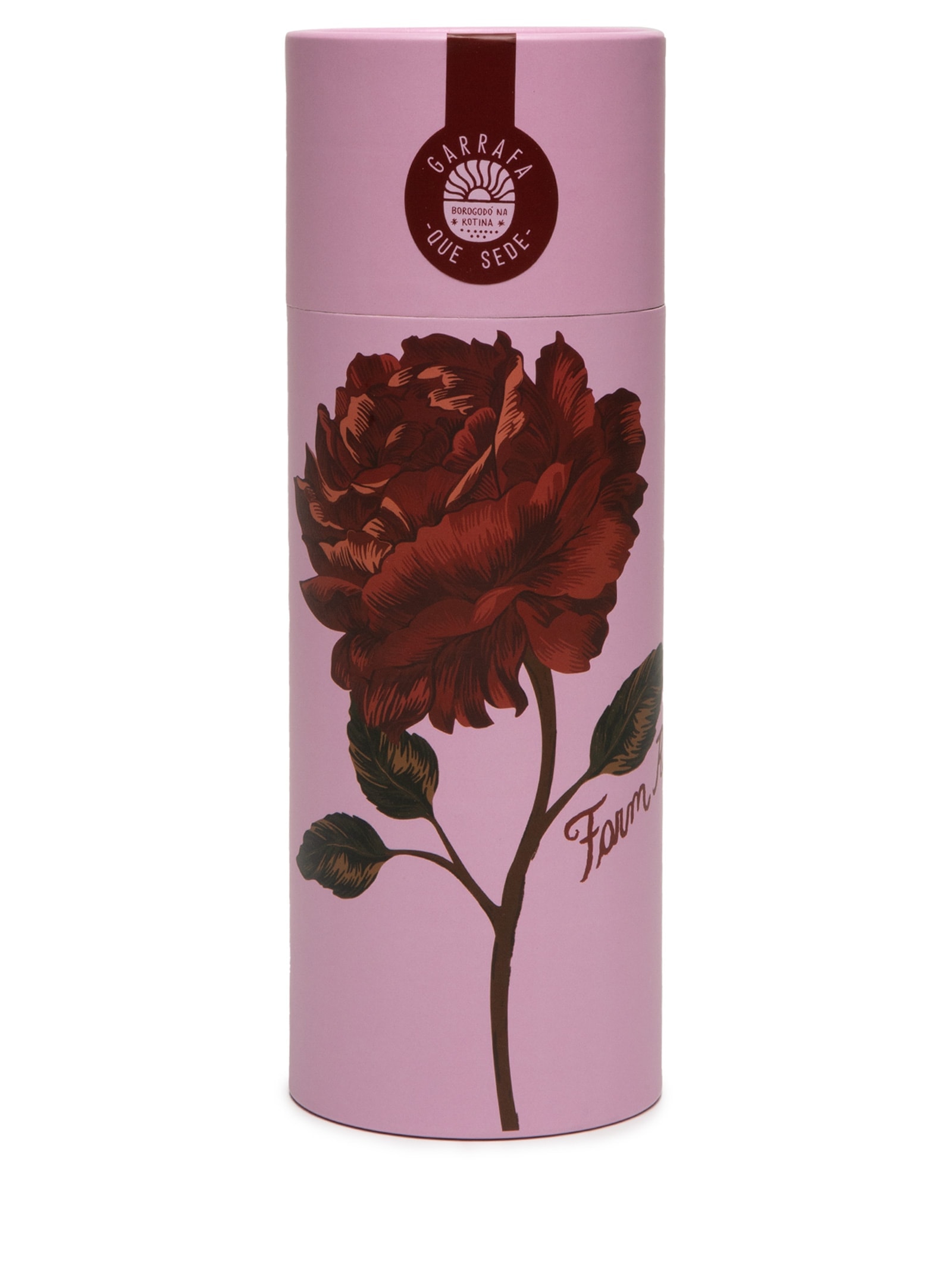 Garrafa Que Sede 750Ml Rosália Rosa Farm Etc
