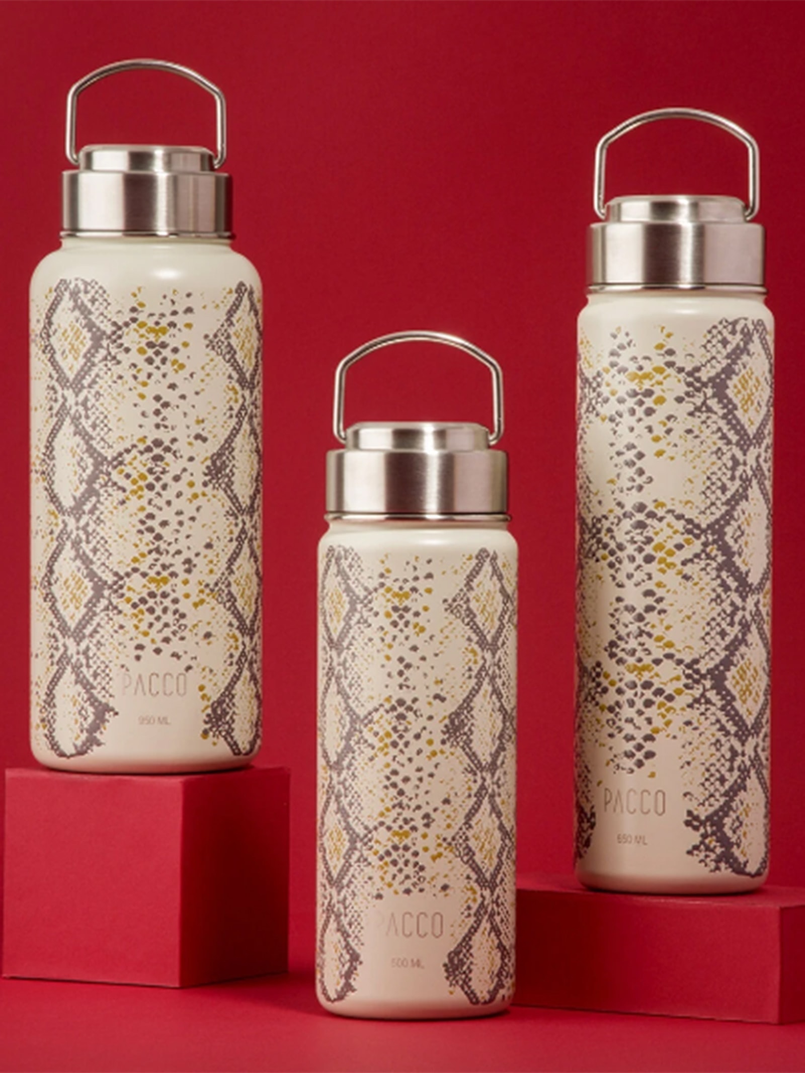 Garrafa Térmica Hydra Trust 500Ml Branco Pacco