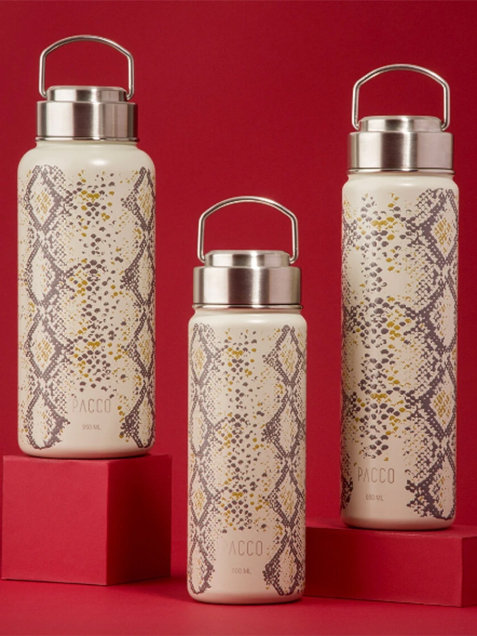 Garrafa Térmica Hydra Trust 500Ml Branco Pacco