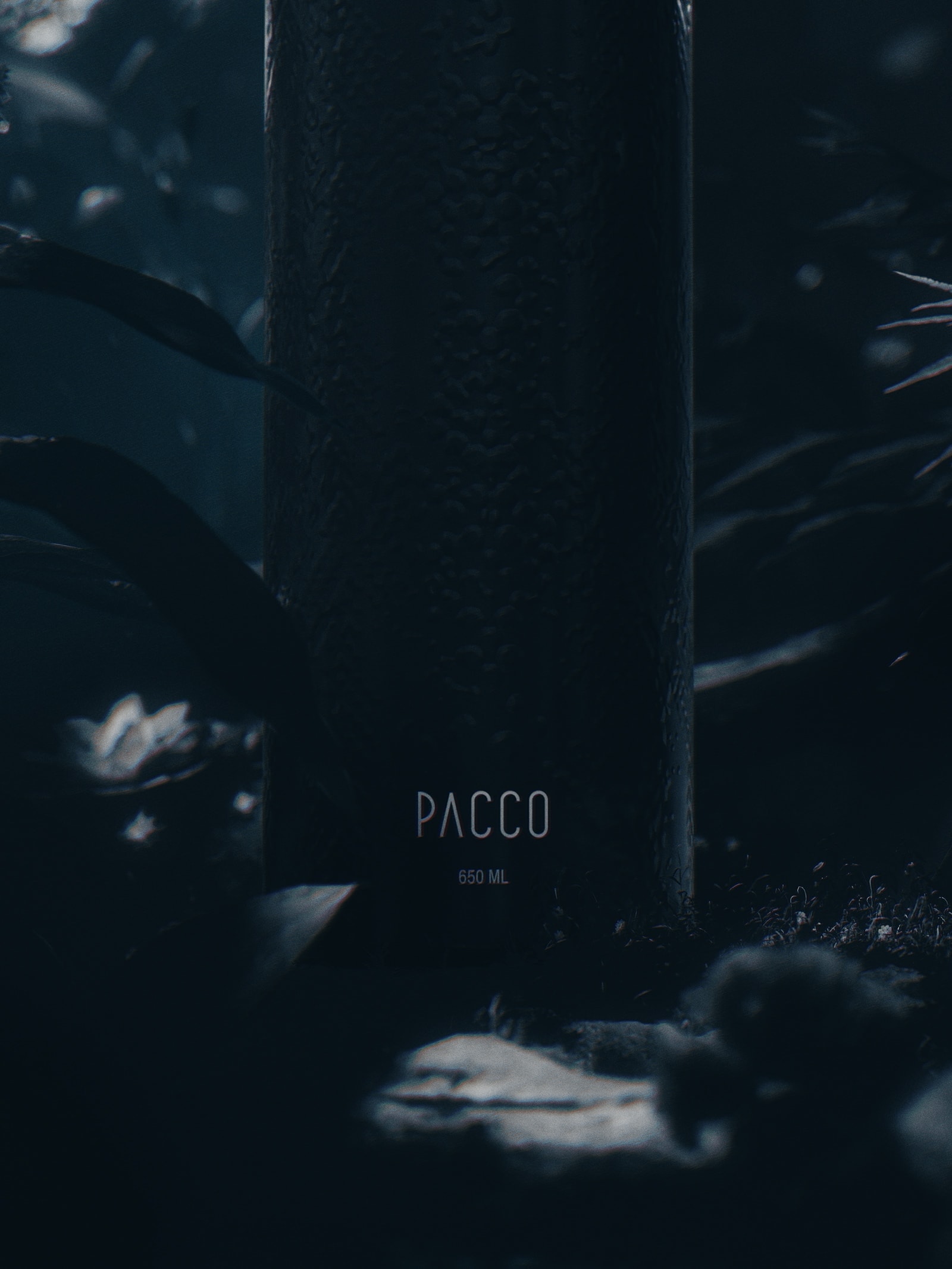 Garrafa Térmica Hydra Trust 650Ml Preto Pacco