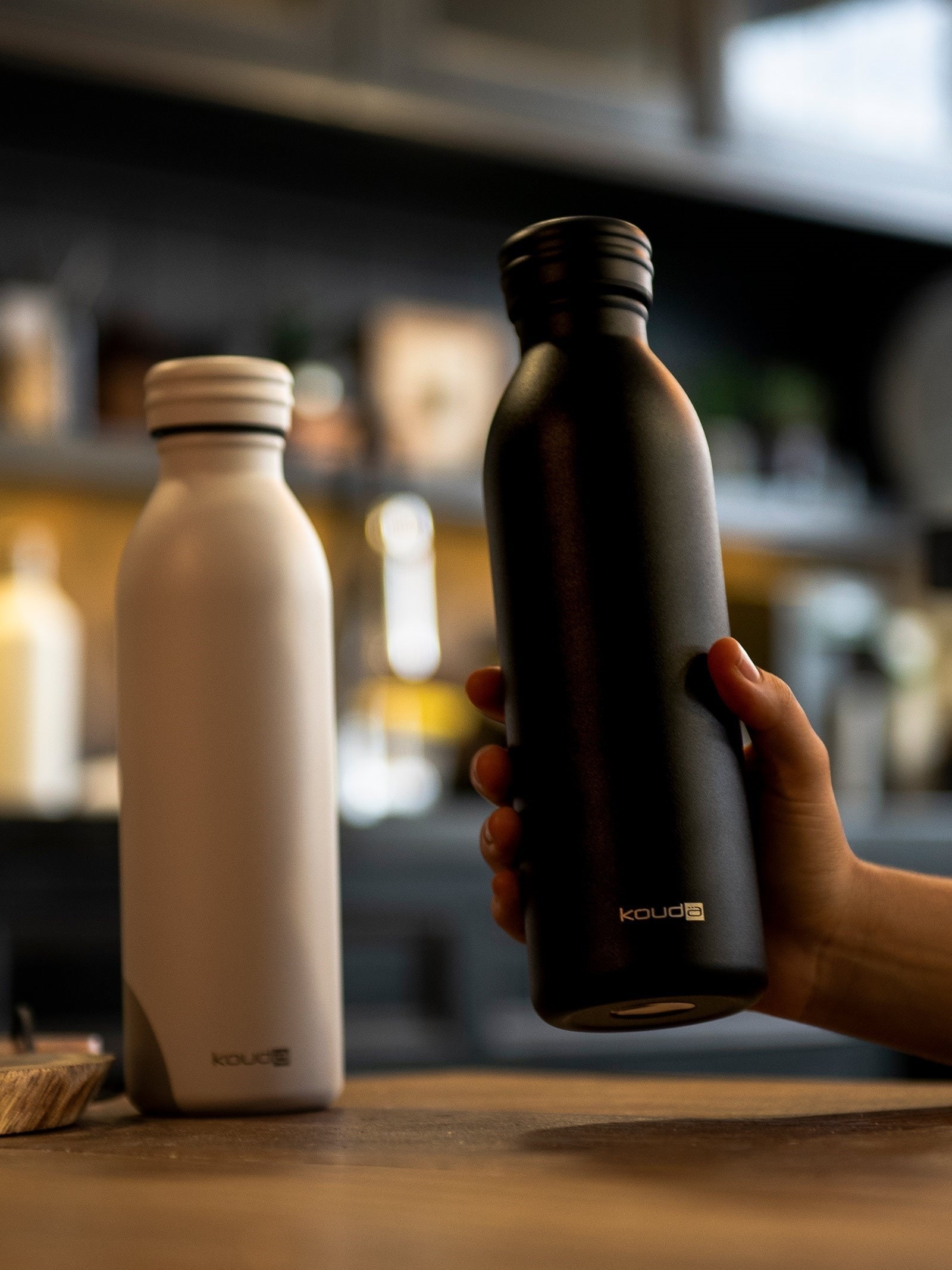 Kouda - Garrafa Térmica Krios 600ml - Preto