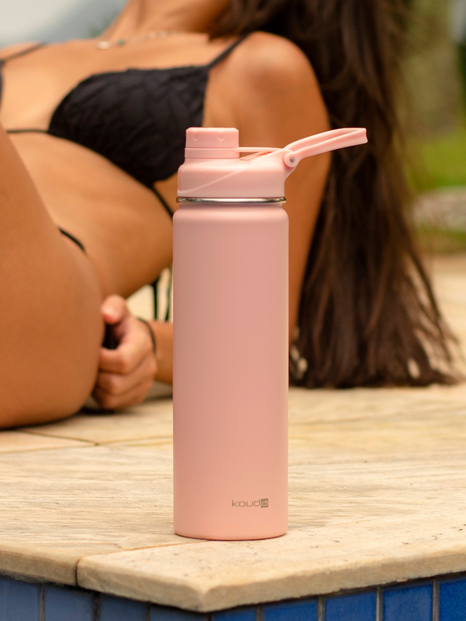 Garrafa Térmica Ladakh 660ml Rosa Kouda