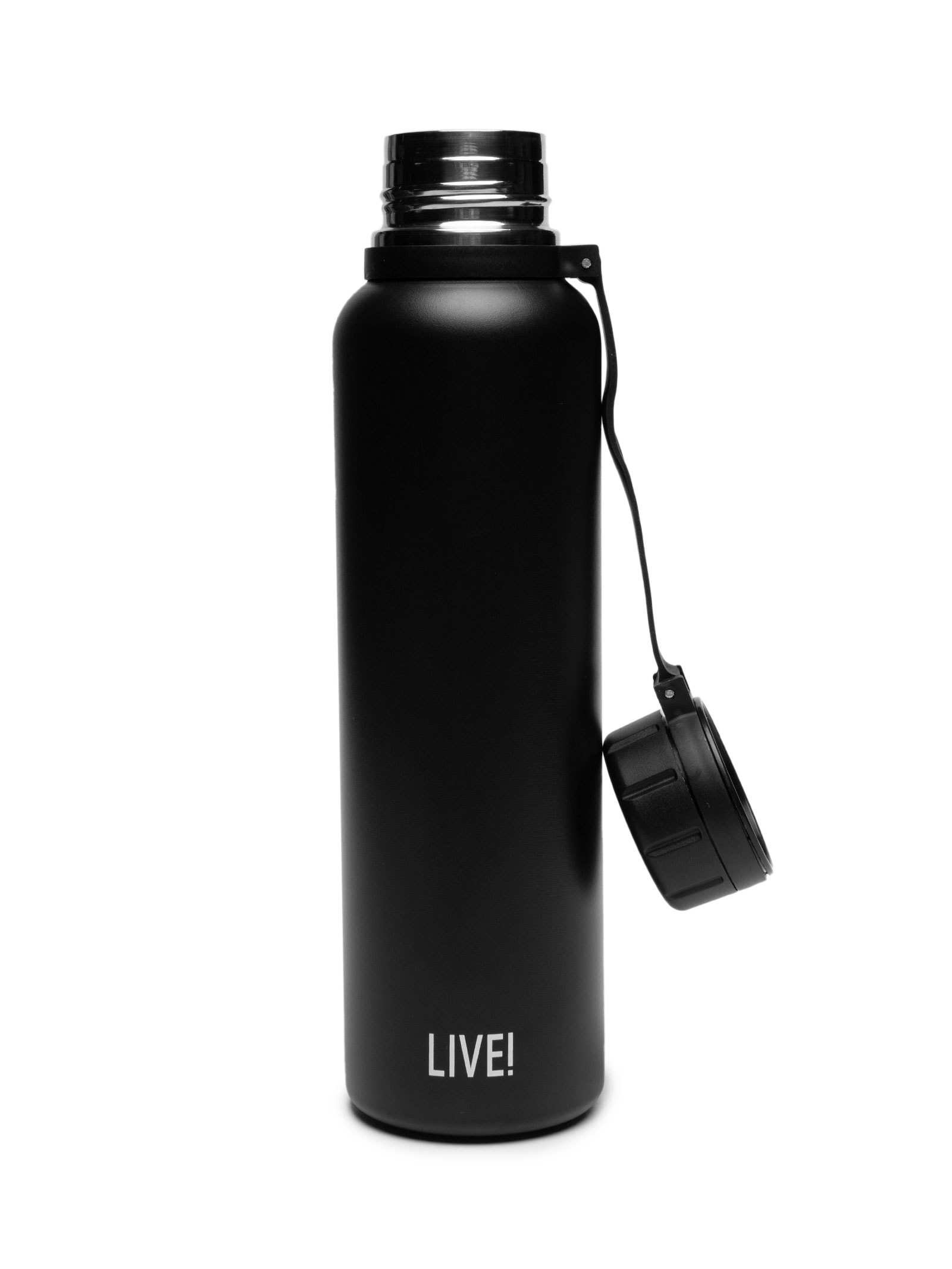 Garrafa Térmica Water 1L Preto Live!