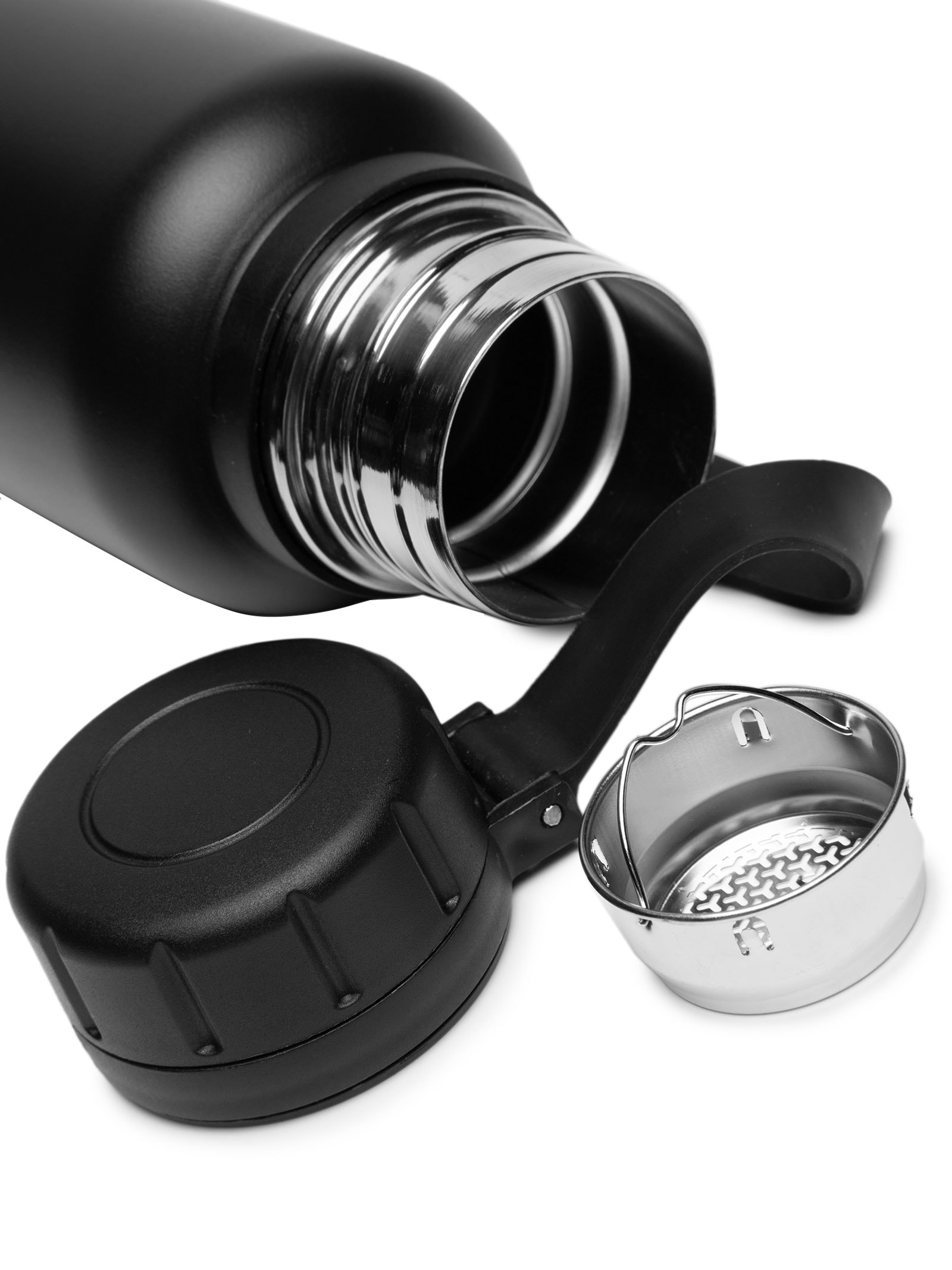 Garrafa Térmica Water 1L Preto Live!