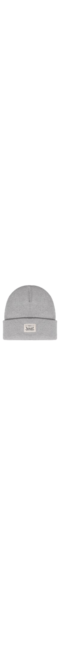 Gorro Masculino Com Patch Traseiro - Cinza