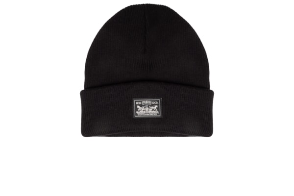 Gorro Masculino Com Patch Traseiro - Preto
