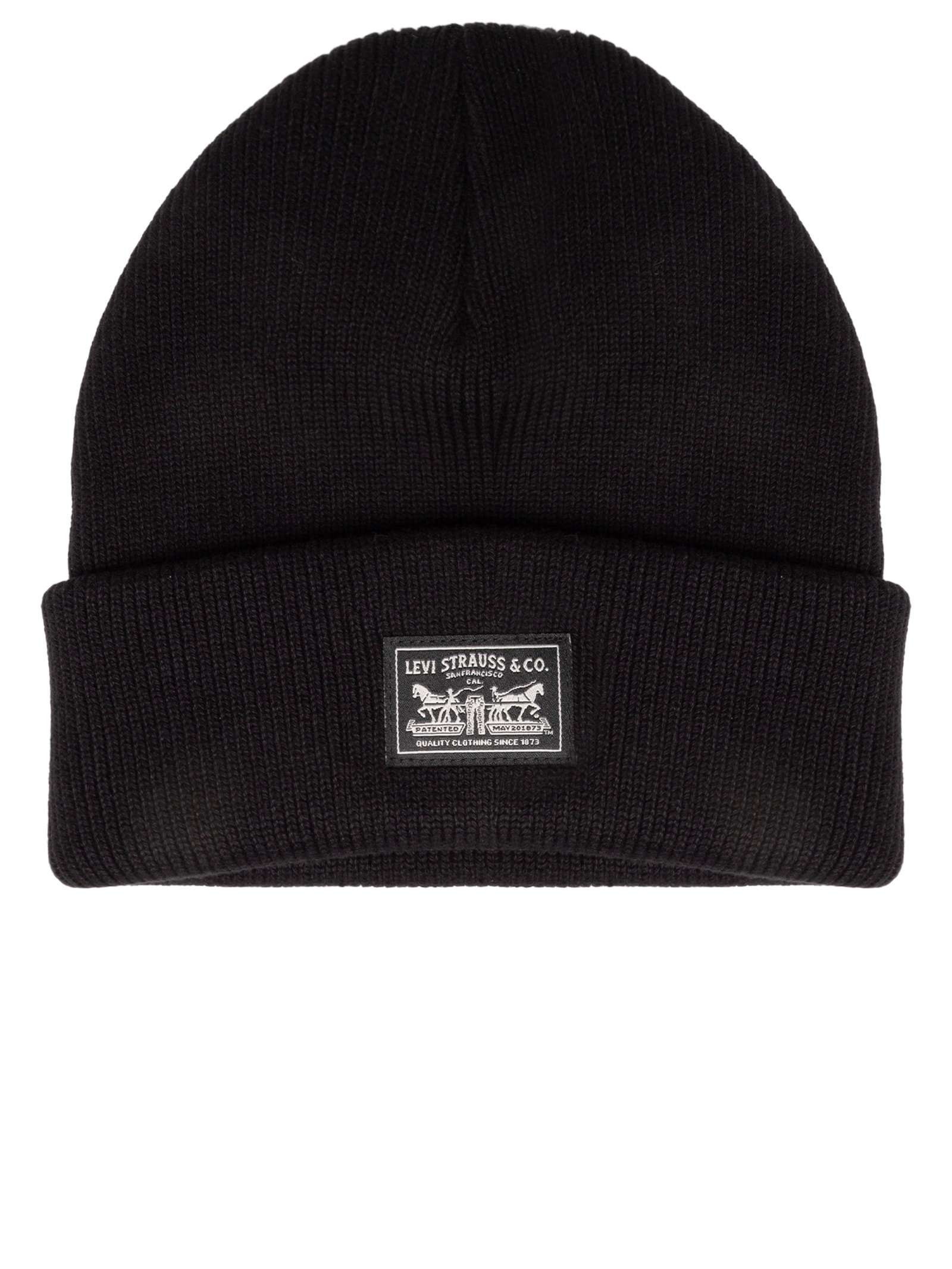 Gorro Masculino Com Patch Traseiro Preto Levi's