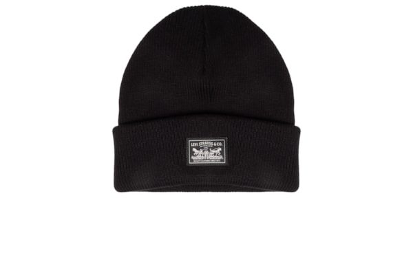 Gorro Masculino Com Patch Traseiro - Preto
