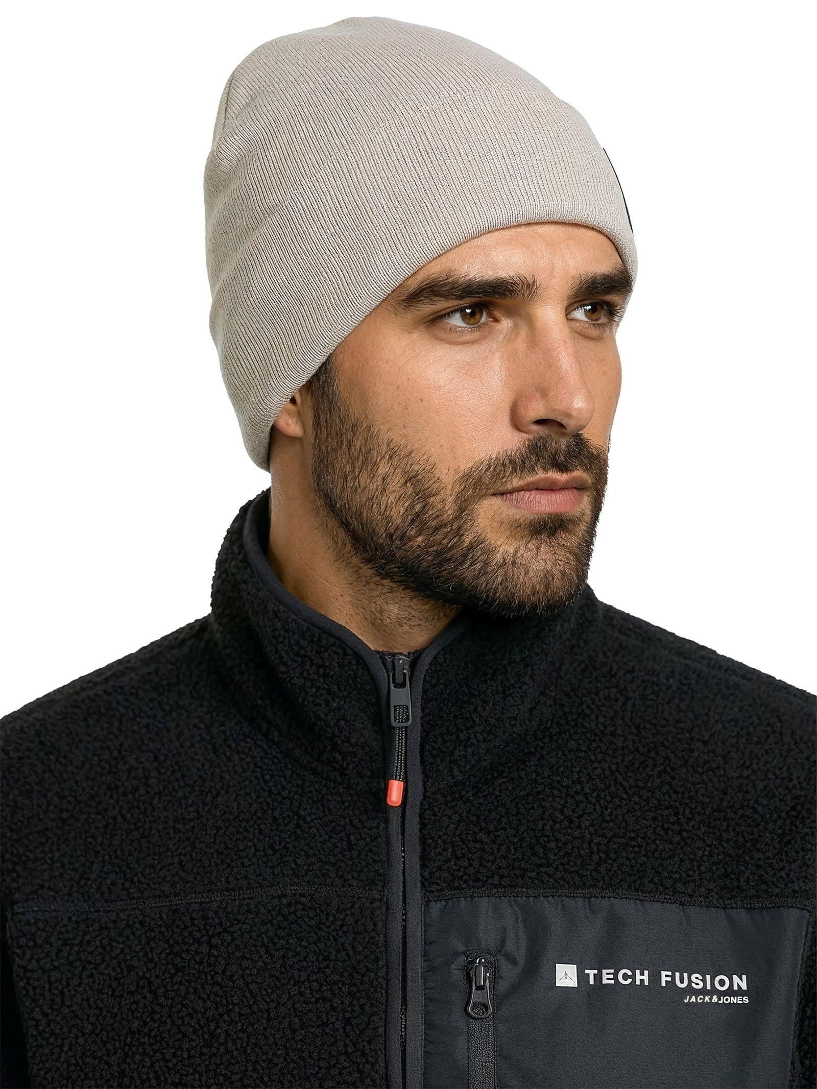 Gorro Masculino Jacalpes Beanie Ski Cinza Jack & Jones