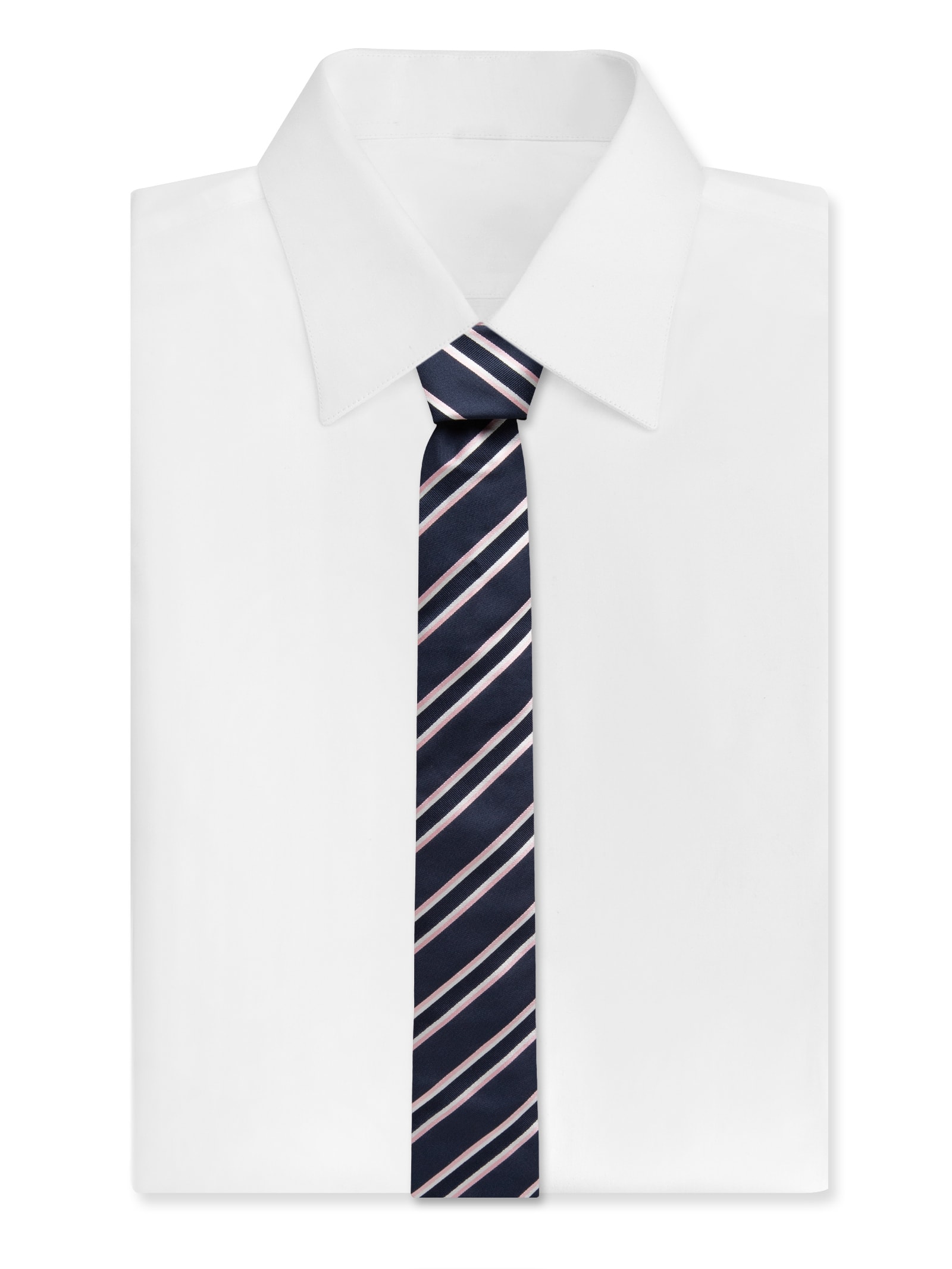 Gravata Masculina H-Tie Cm 7.5 262 Collab David Beckham Rosa Boss