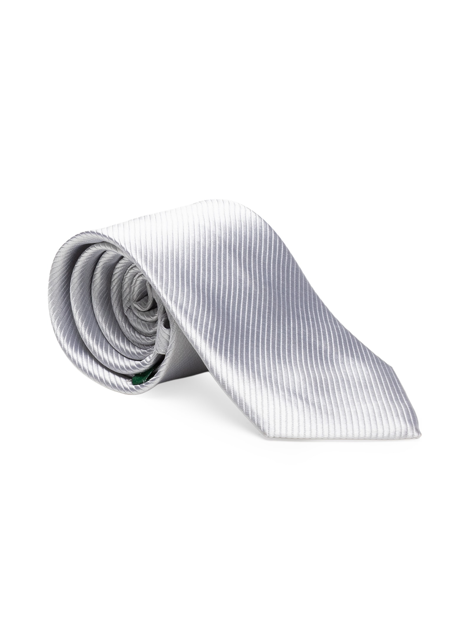 Gravata Masculina Maquineta Diagonal Cinza Sergio K