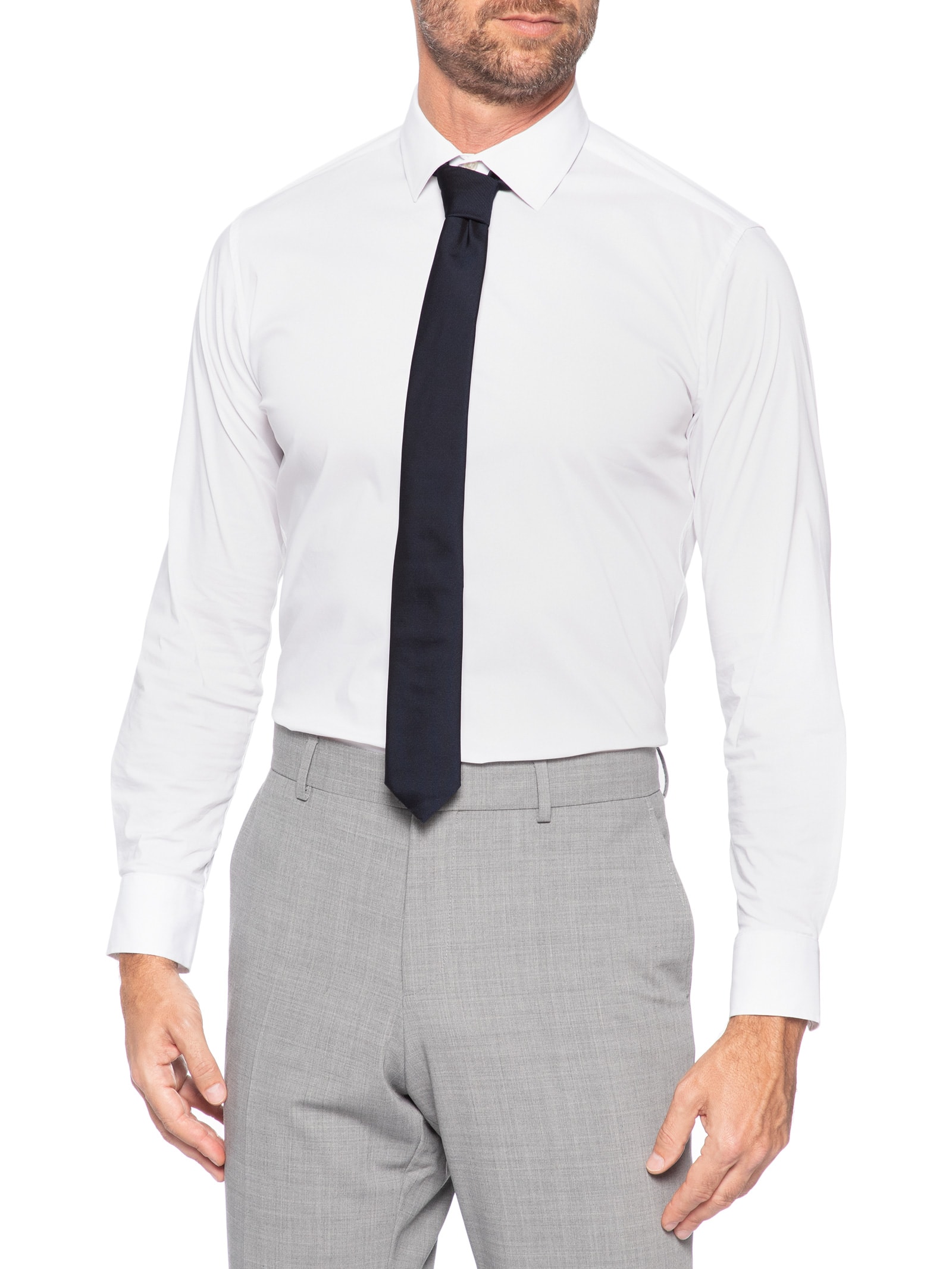 Gravata Masculina Tie 6 Azul Hugo