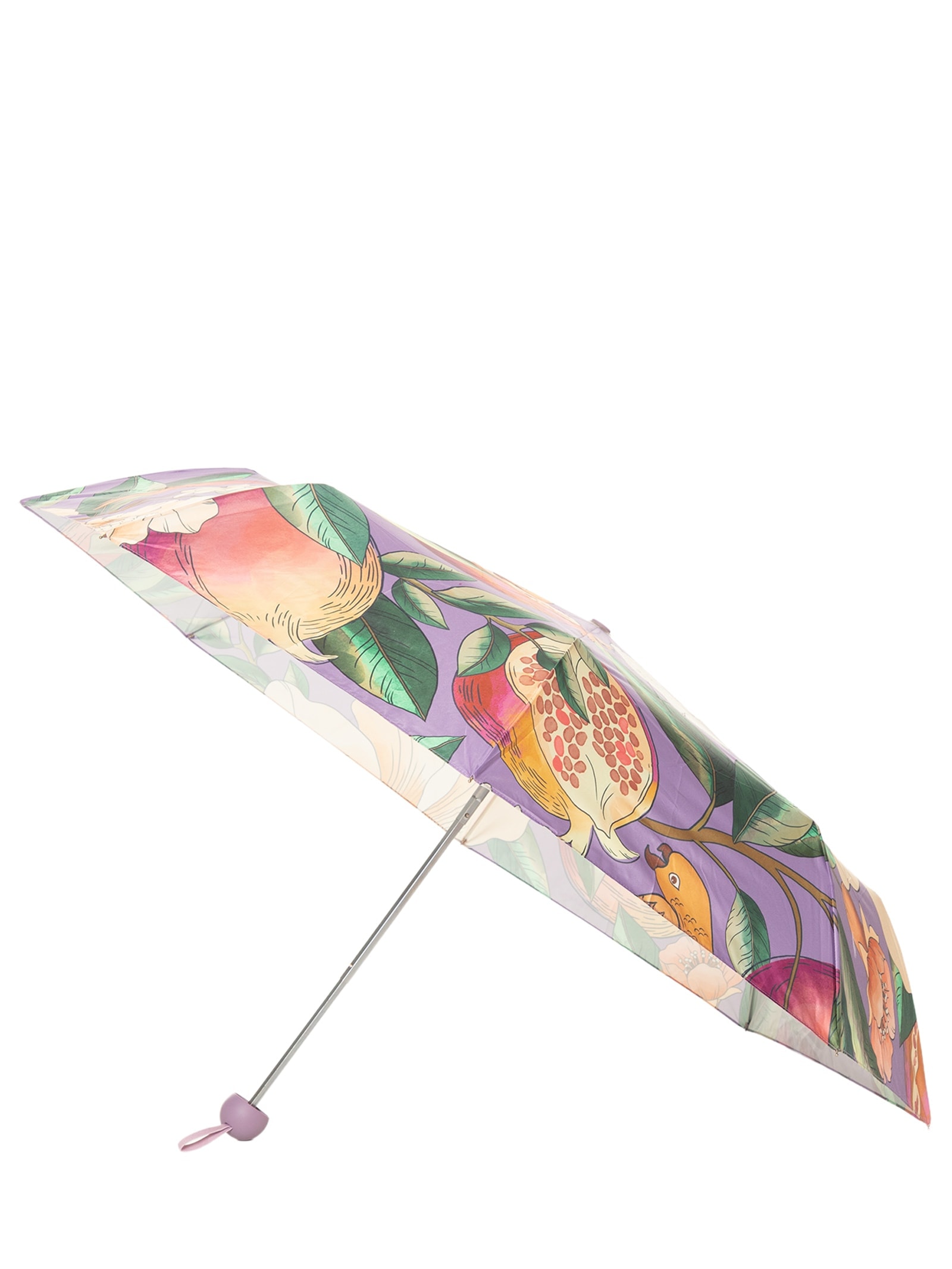 Guarda-Chuva Chuá Romance em Flor Roxo Farm Etc