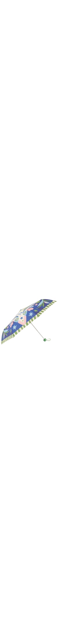 Guarda Chuva Feminino Rótulos Sardinhas - Verde