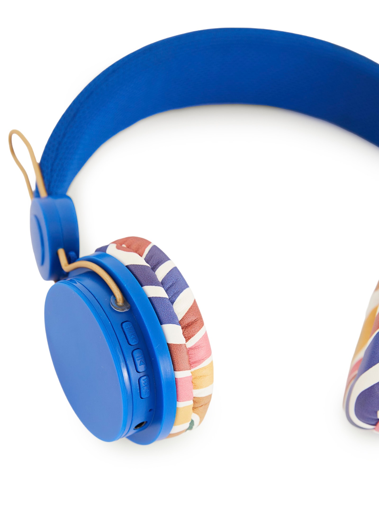 Headphone Dança De Listra Azul Farm Etc