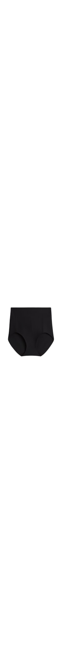 Hot Pant Em Microfibra Com Corte a Laser - Preto
