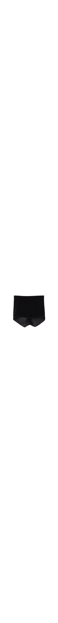 Hot Pant Em Veludo - Preto