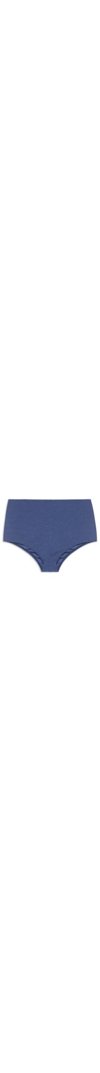 Hot Pants Feminino Brilho - Azul