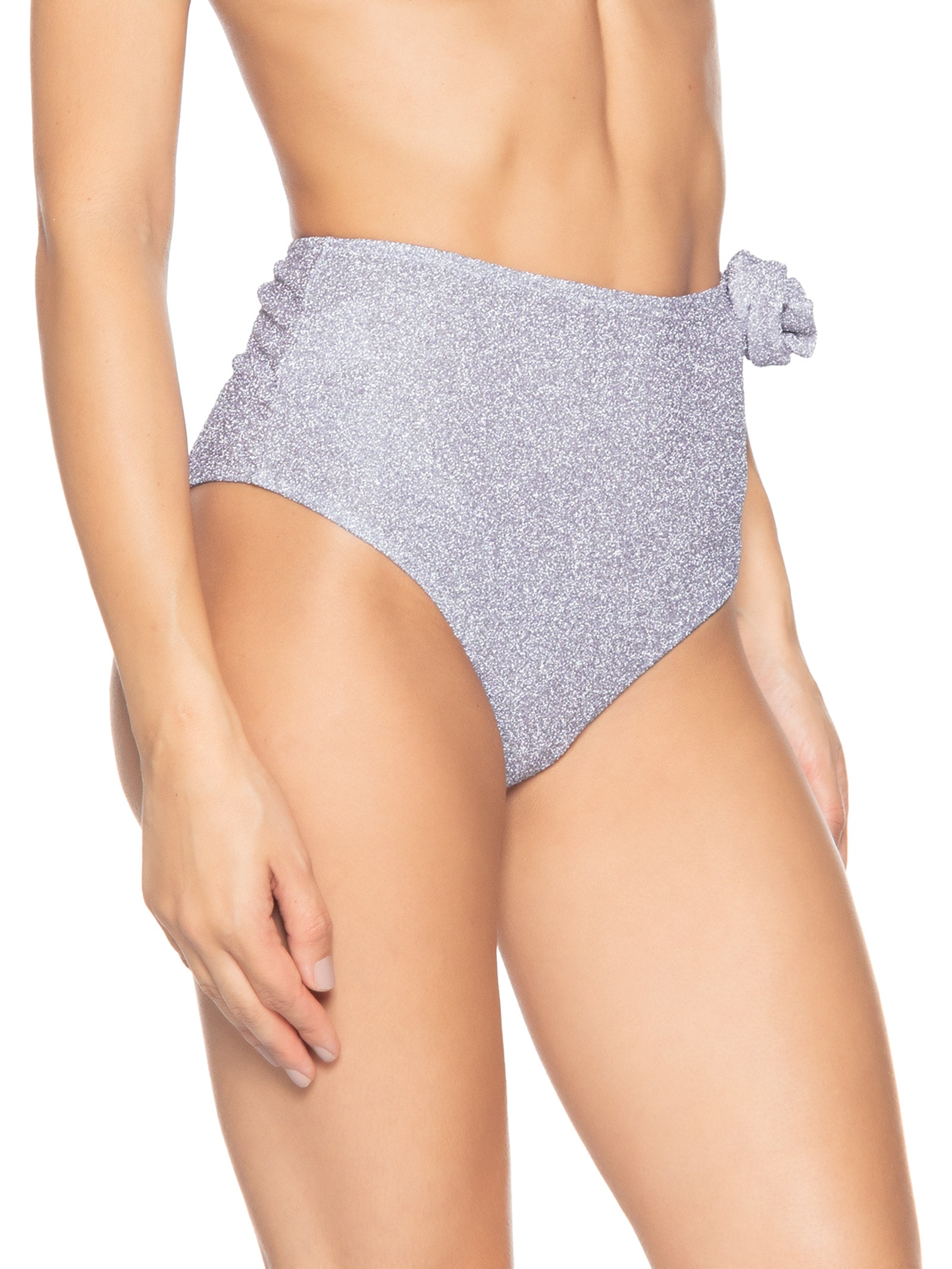 Hotpant Carnaval Em Lurex Roxo Market 33