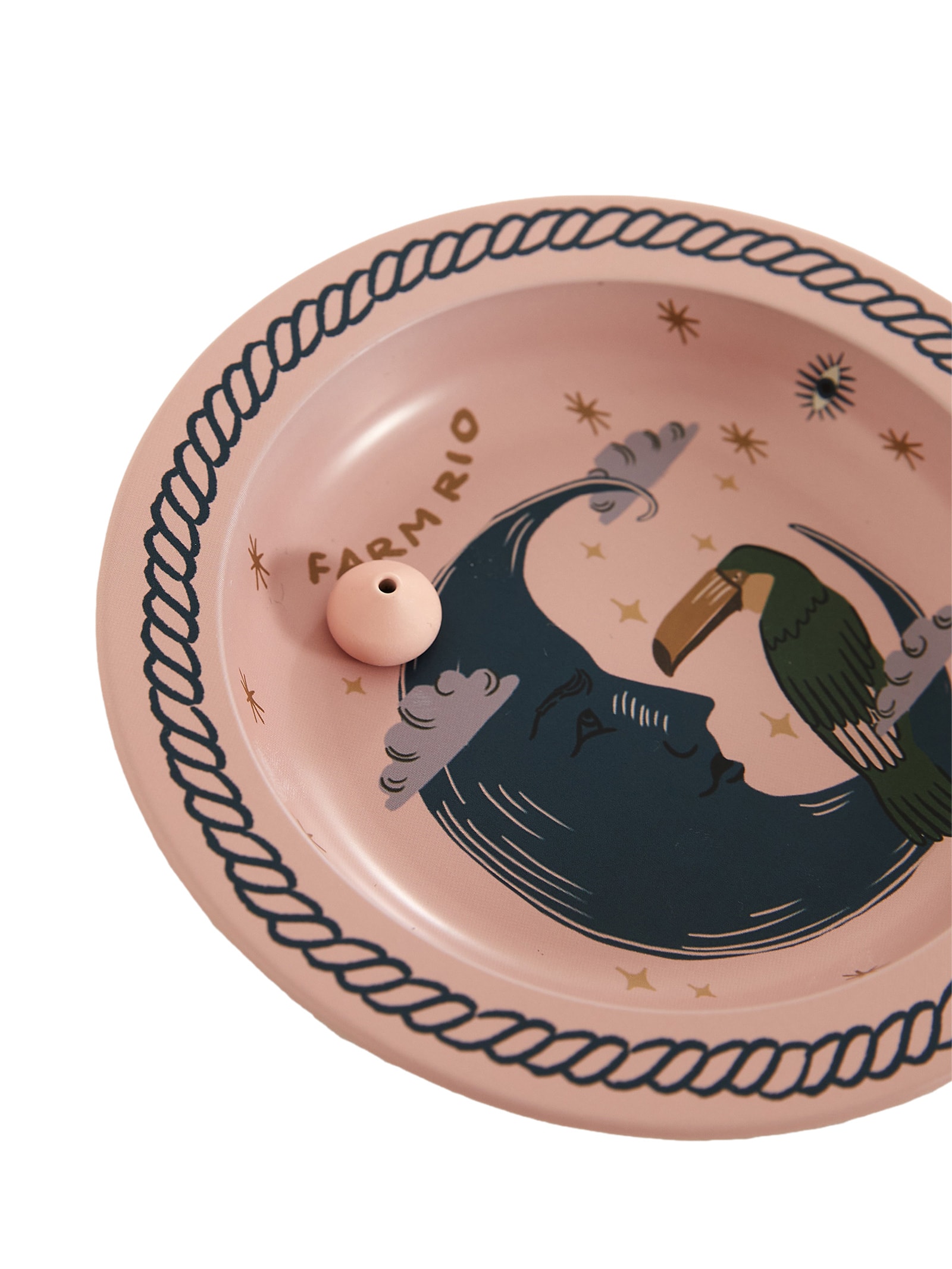 Incensário Astral Rosa Farm Etc