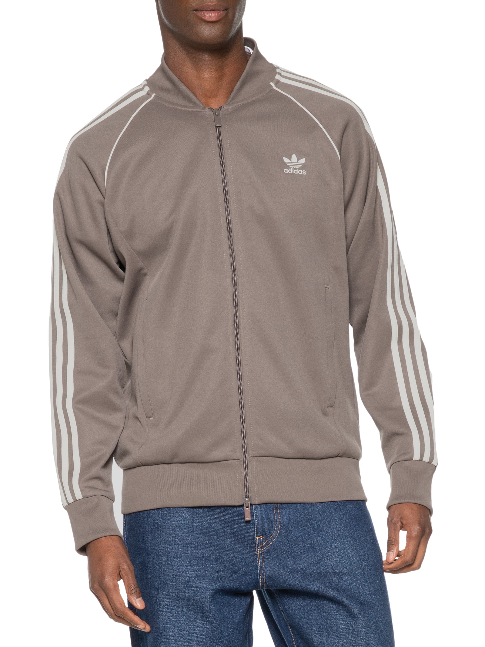 Jaqueta Adicolor Classics SST Marrom Adidas Originals