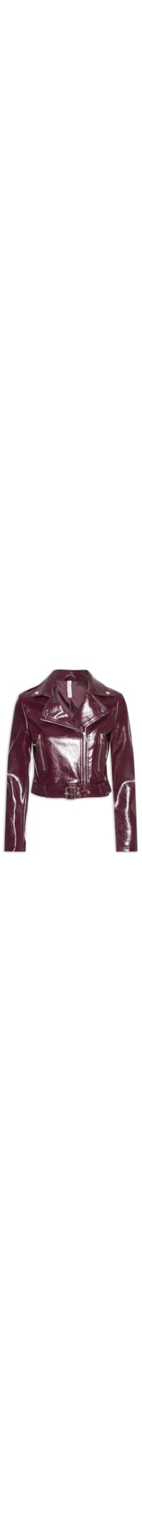 Jaqueta Biker Feminina - Vermelho